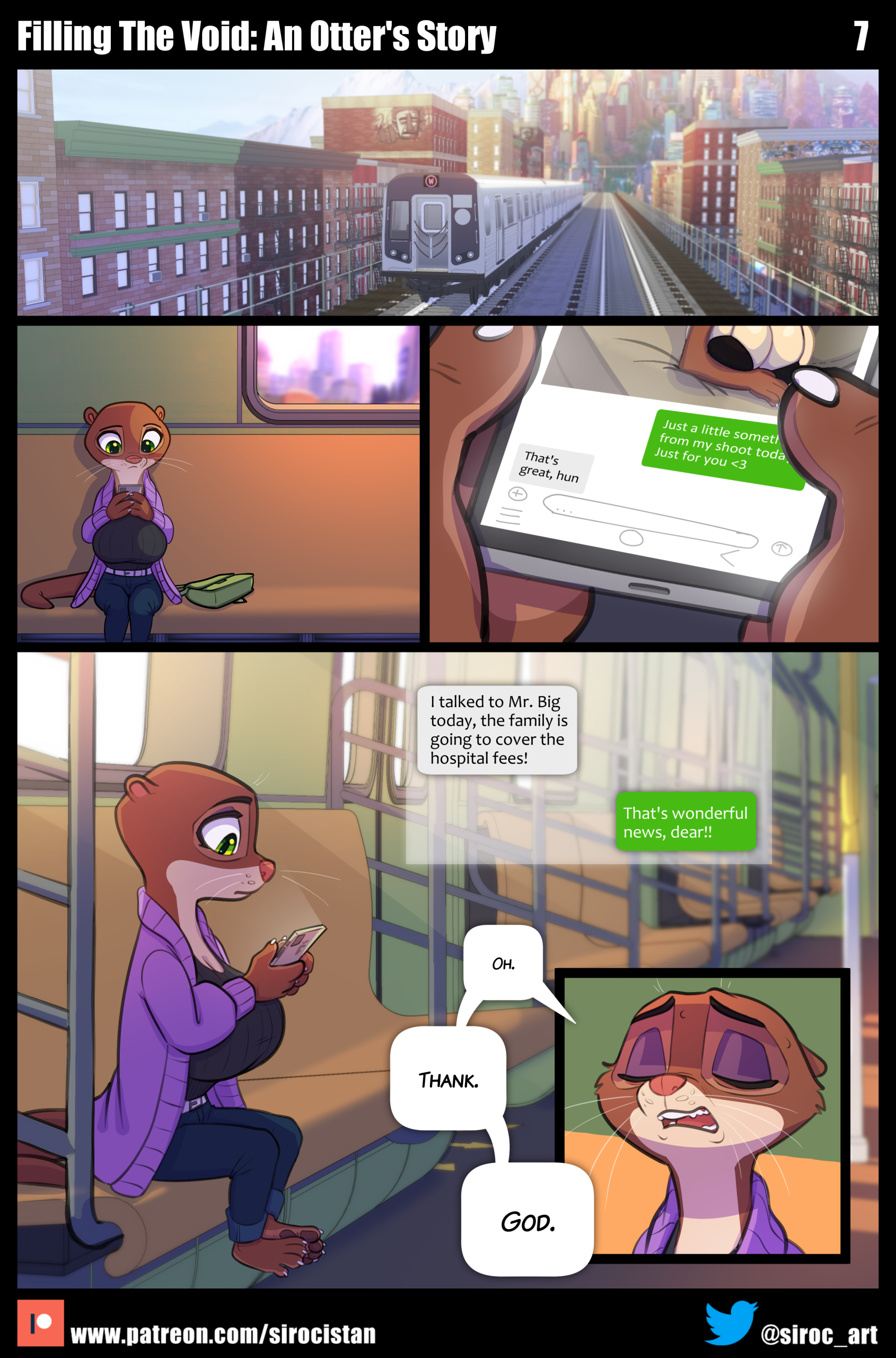 Filling The Void: An Otter's Story porn comic picture 7