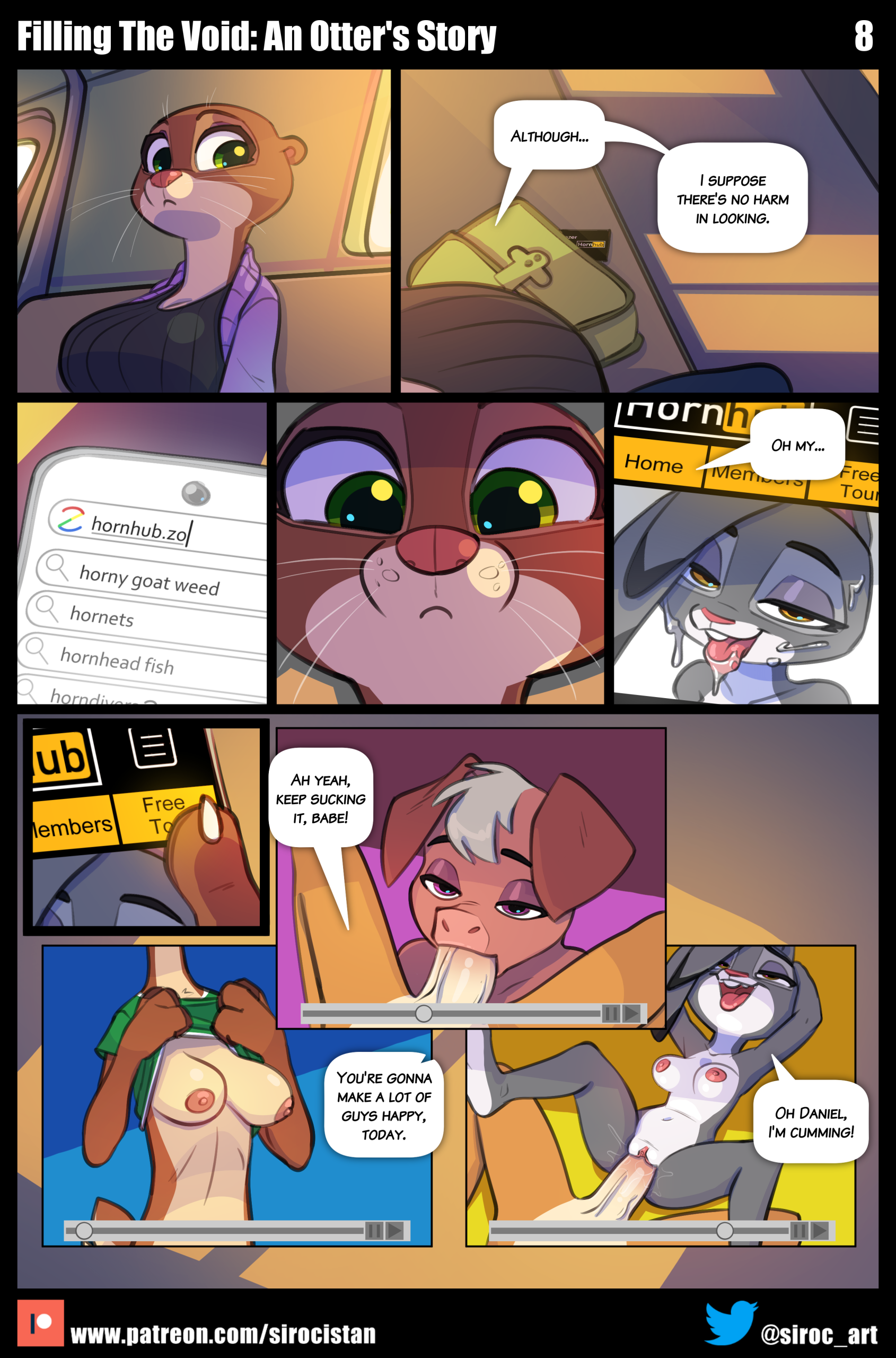 Filling The Void: An Otter's Story porn comic picture 8