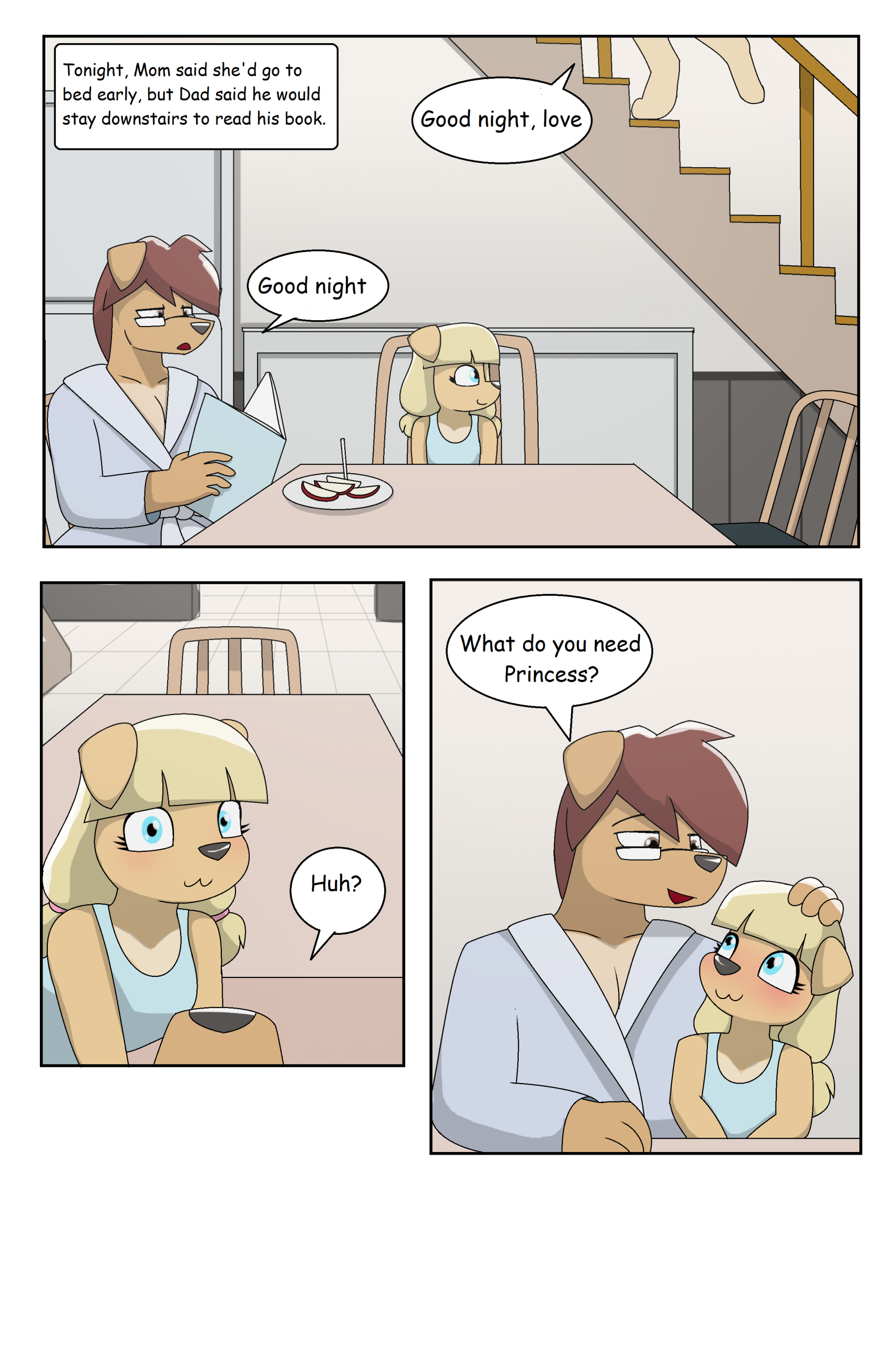 Help Dad porn comic picture 10