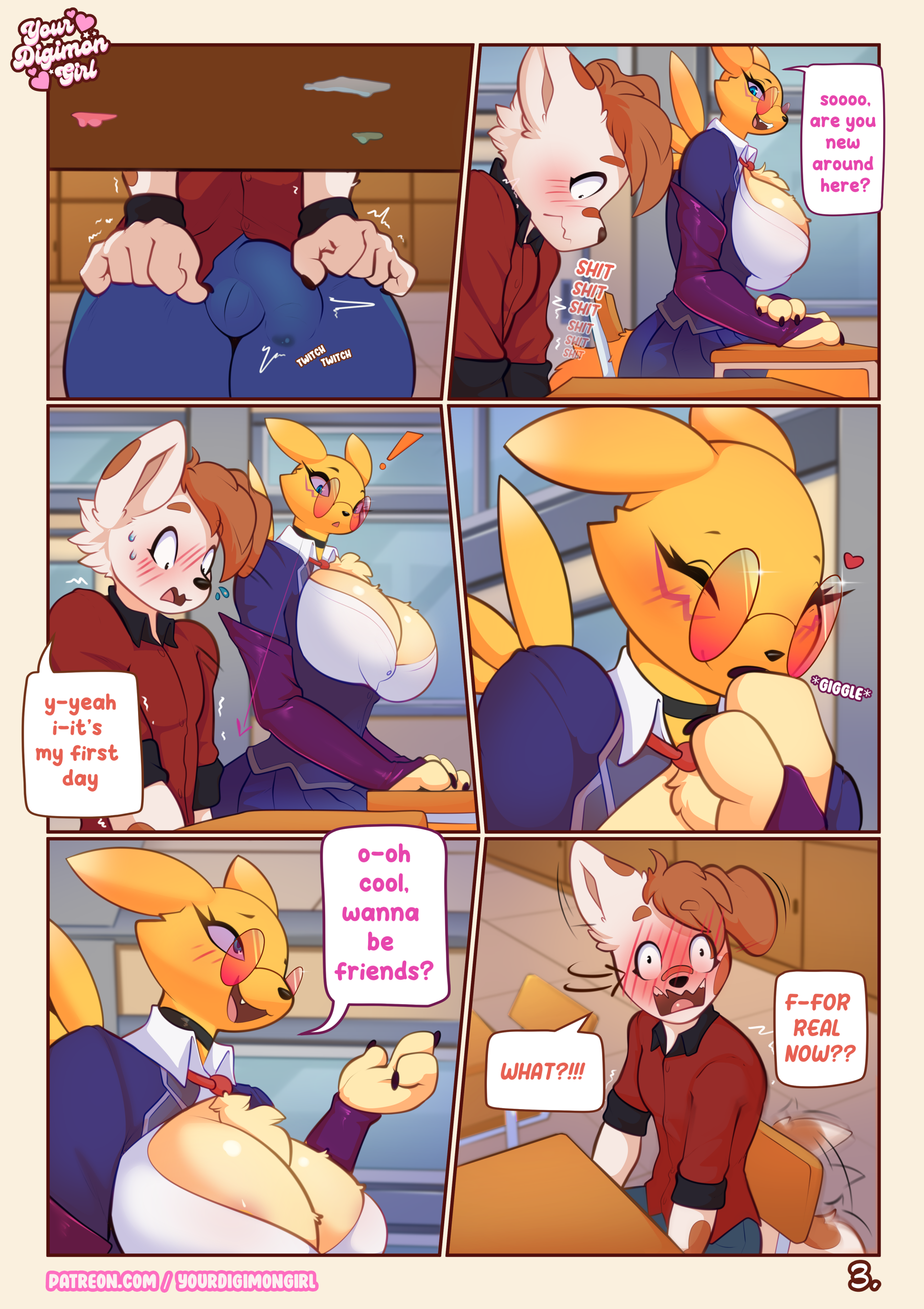 How 2 hide your Renamon porn comic picture 5