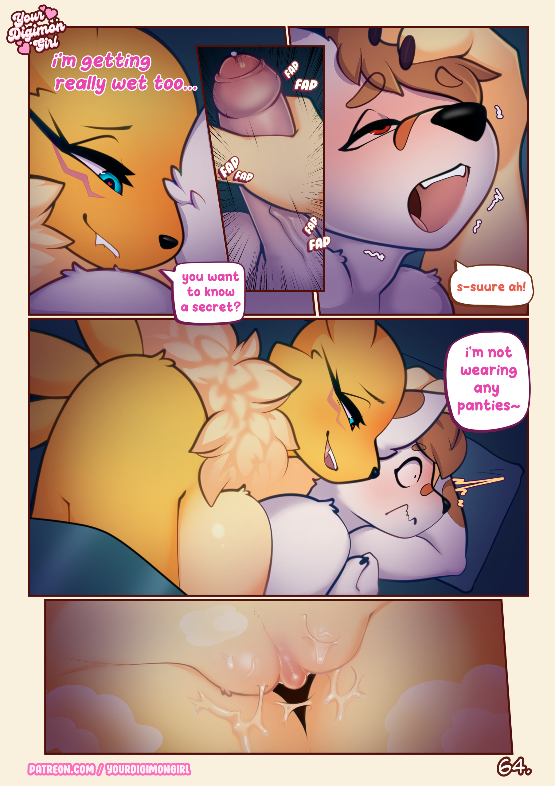 How 2 hide your Renamon porn comic picture 66