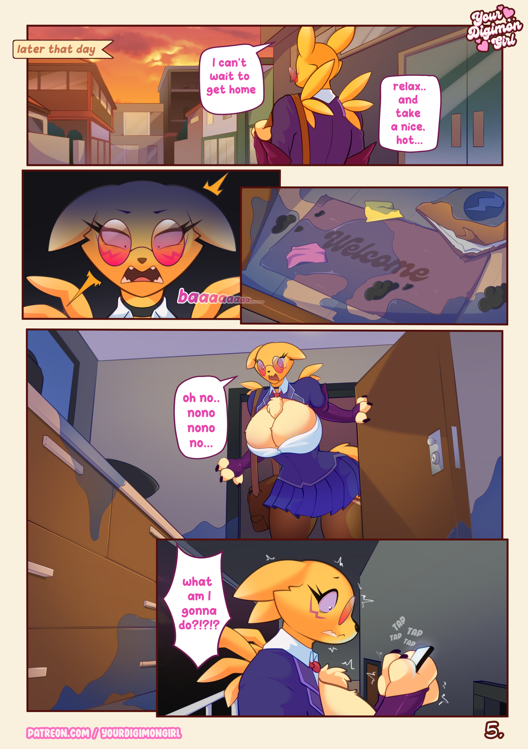 How 2 hide your Renamon porn comic picture 7