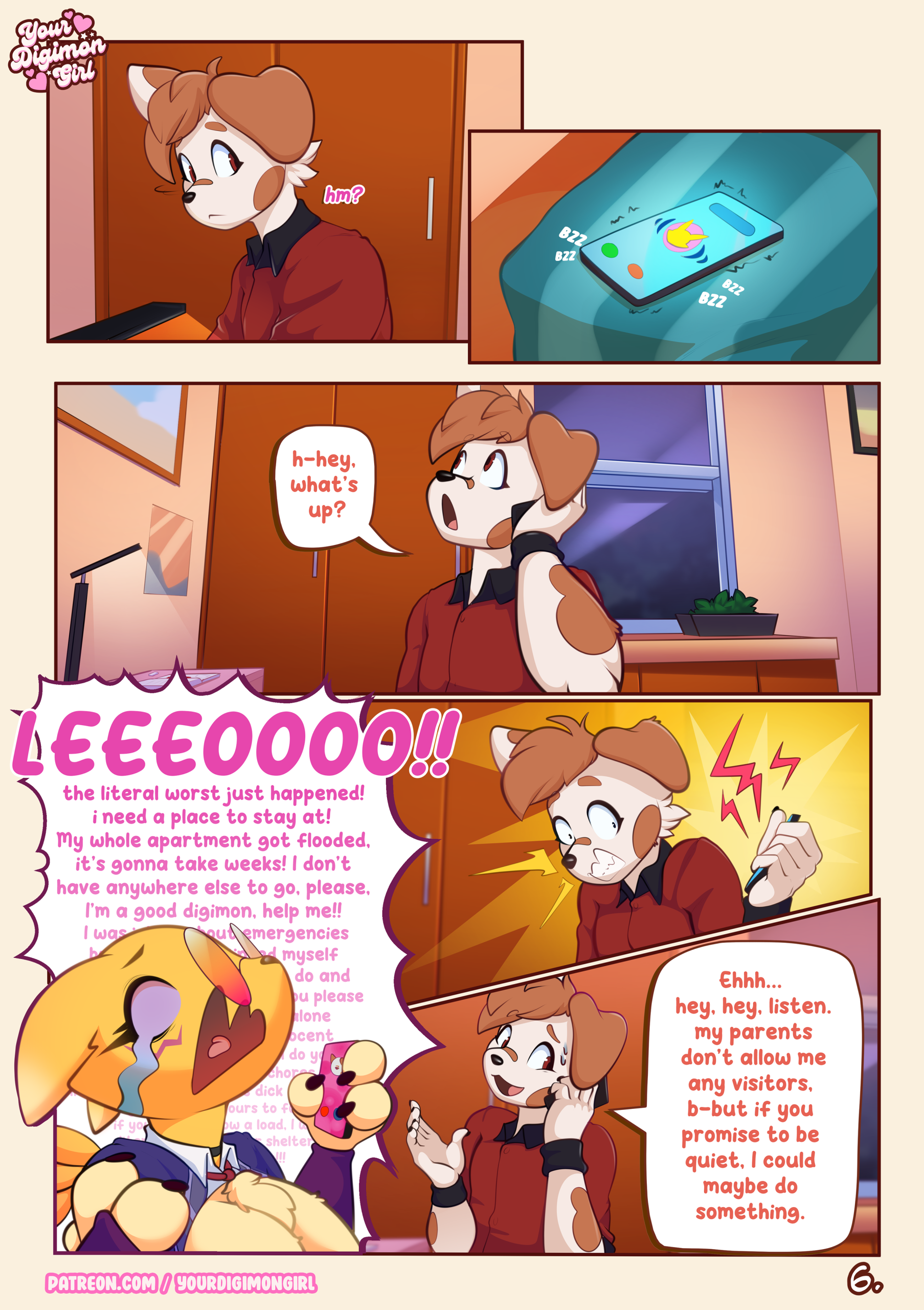 How 2 hide your Renamon porn comic picture 8