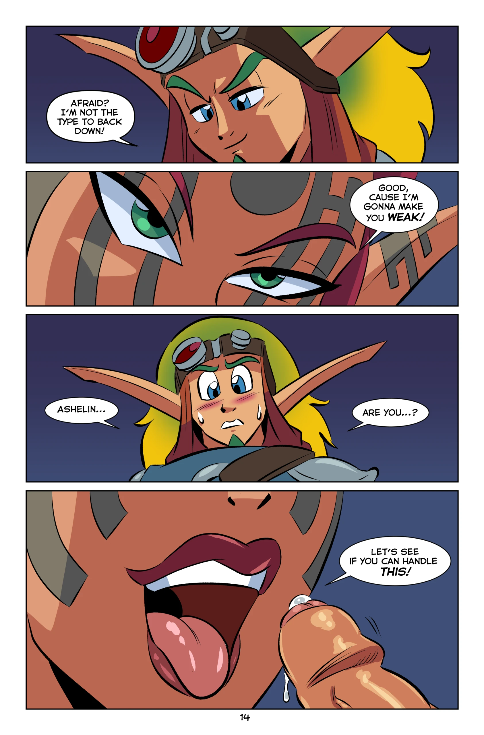 Jak and Ashelin: Stakeout porn comic picture 15