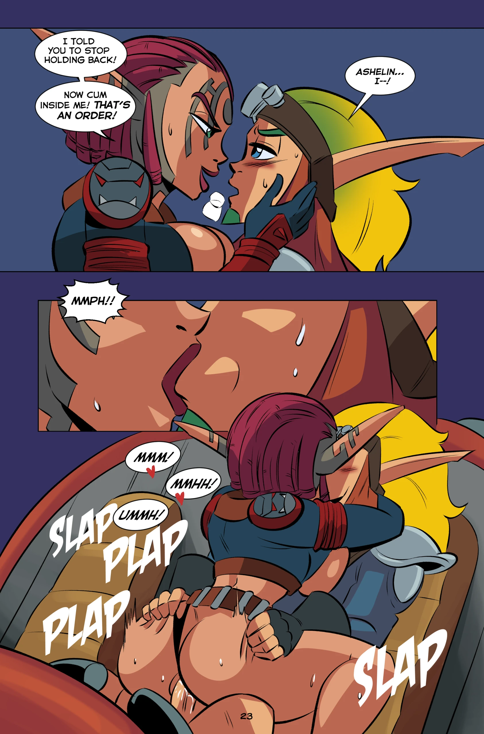 Jak and Ashelin: Stakeout porn comic picture 24