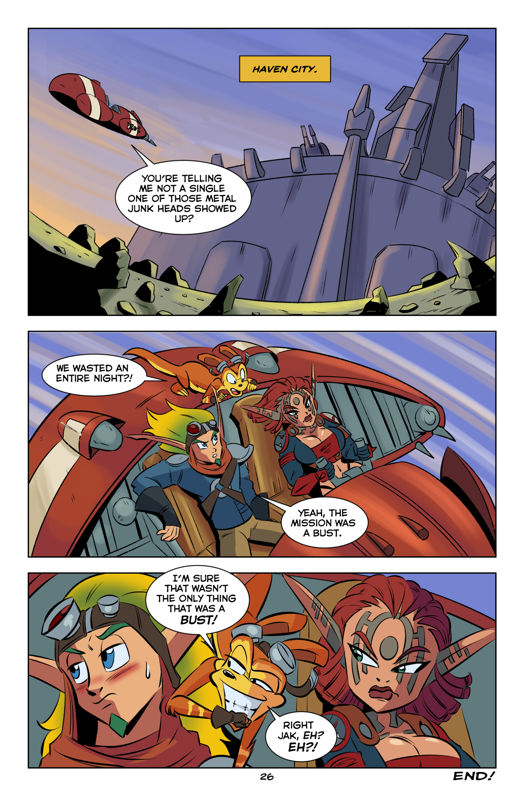 Jak and Ashelin: Stakeout porn comic picture 27