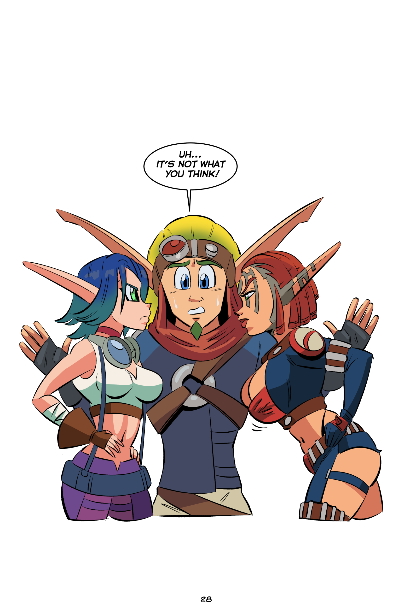 Jak and Ashelin: Stakeout porn comic picture 29