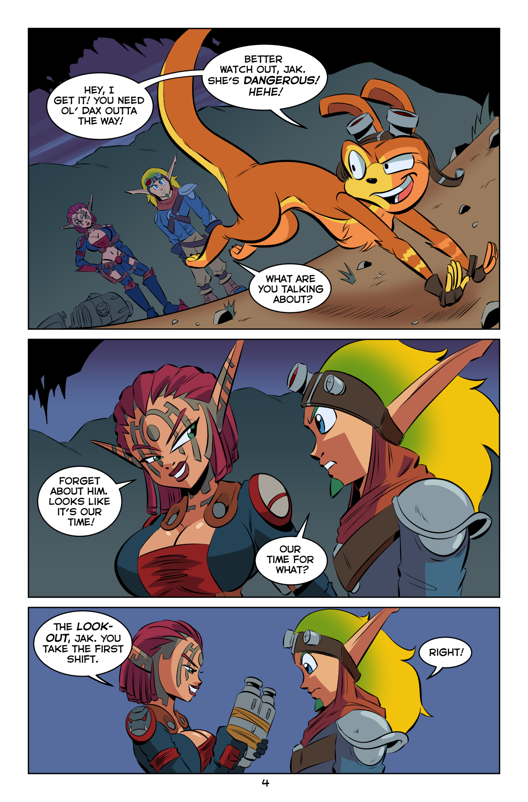 Jak and Ashelin: Stakeout porn comic picture 5