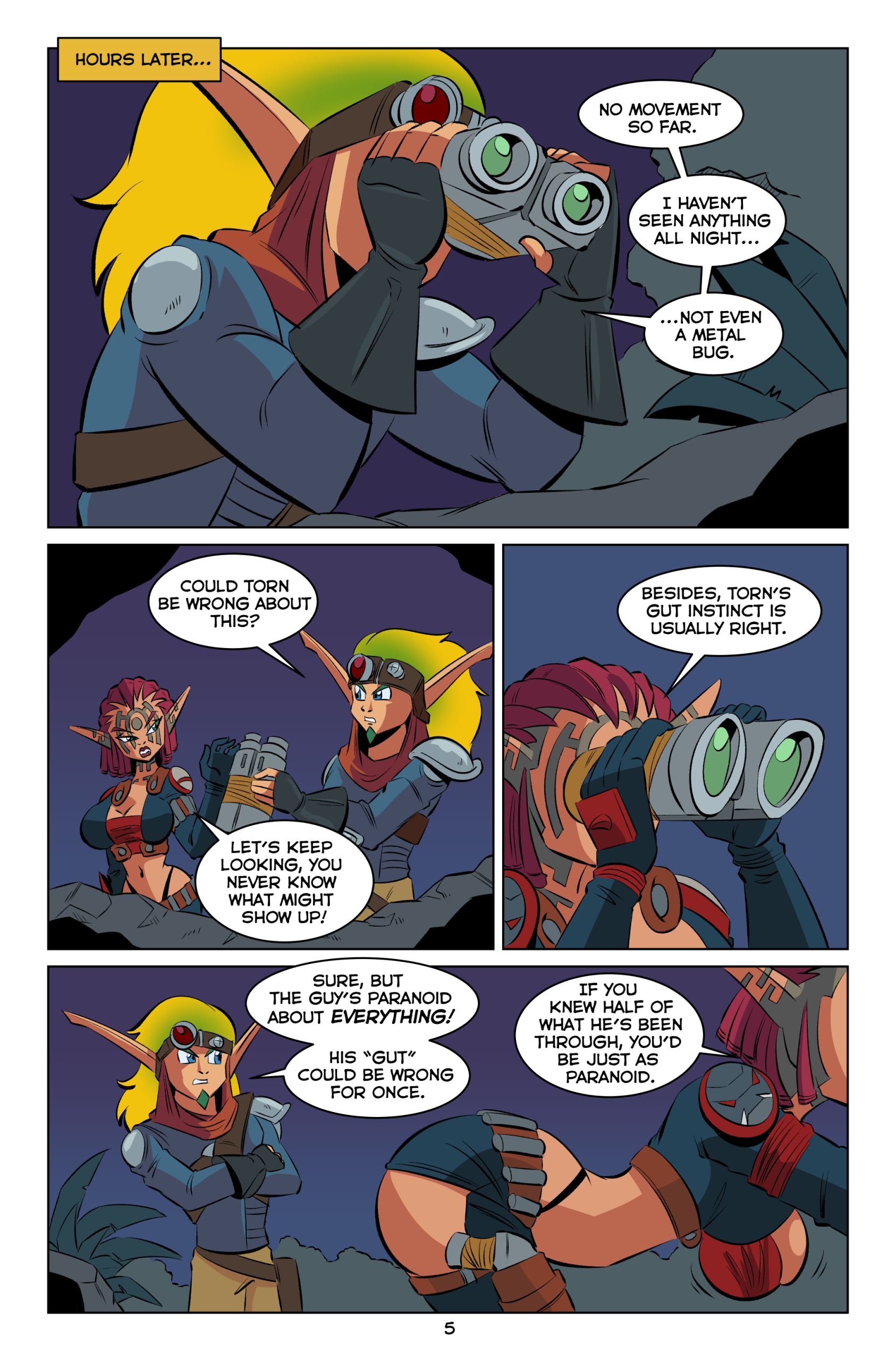 Jak and Ashelin: Stakeout porn comic picture 6