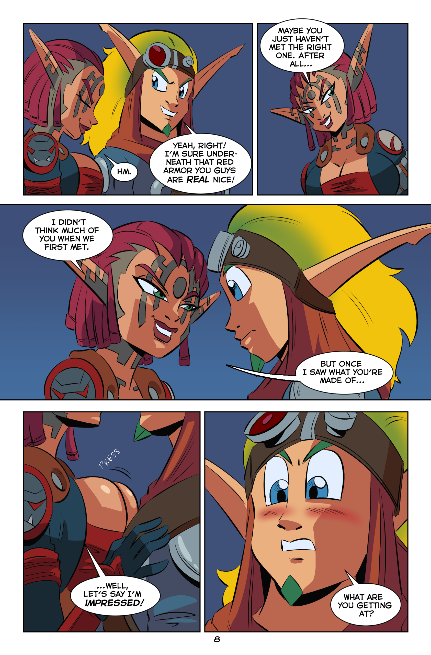 Jak and Ashelin: Stakeout porn comic picture 9