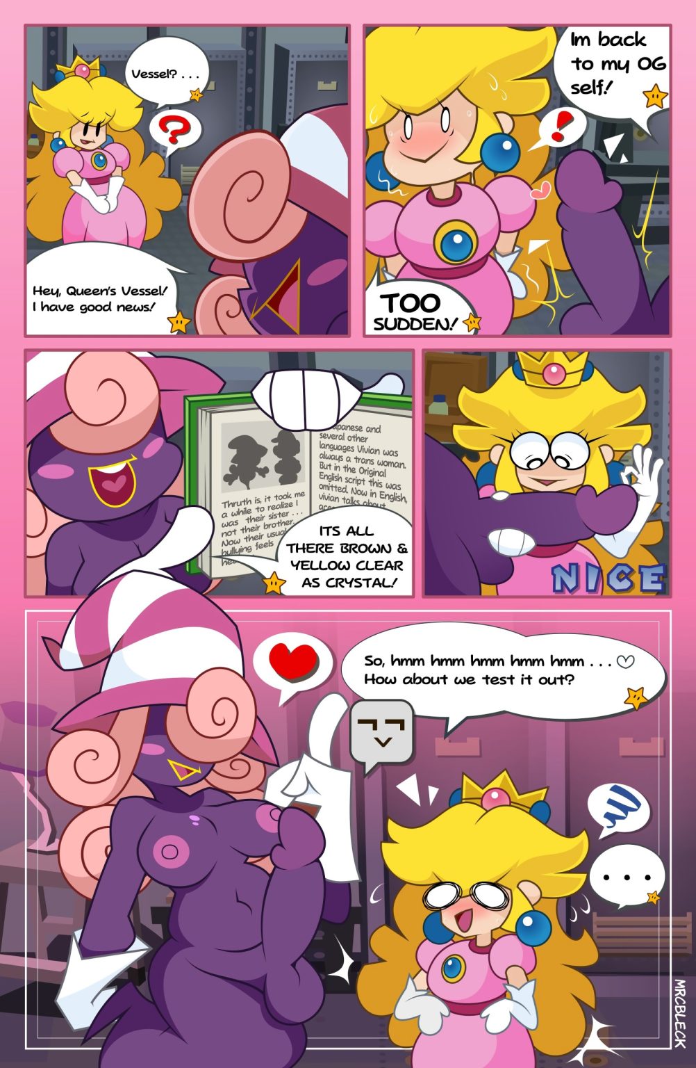 Paper Mario: The Thousand-Year Door Remake porn comic picture 1