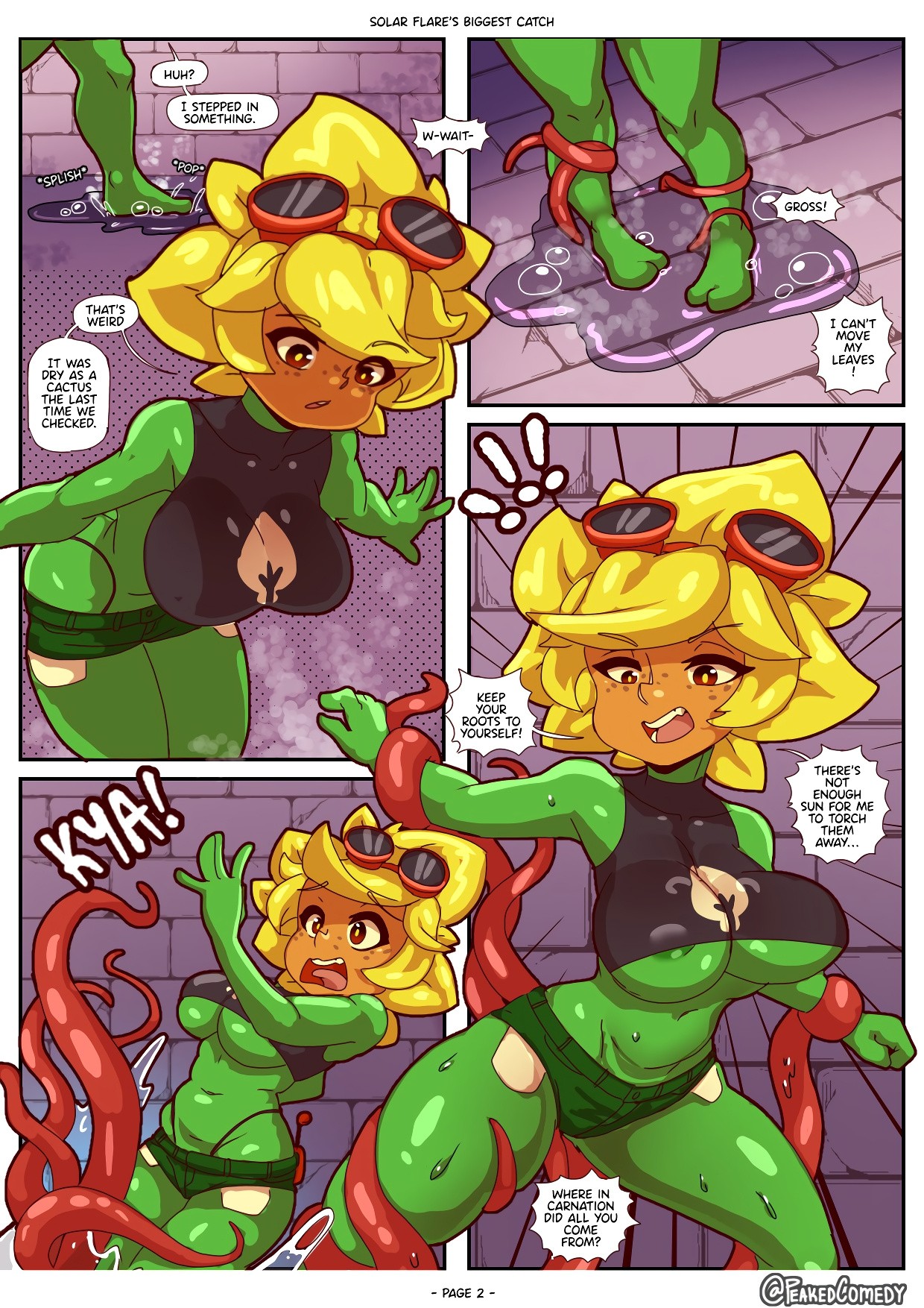 Solar Flare's Biggest Catch porn comic picture 2