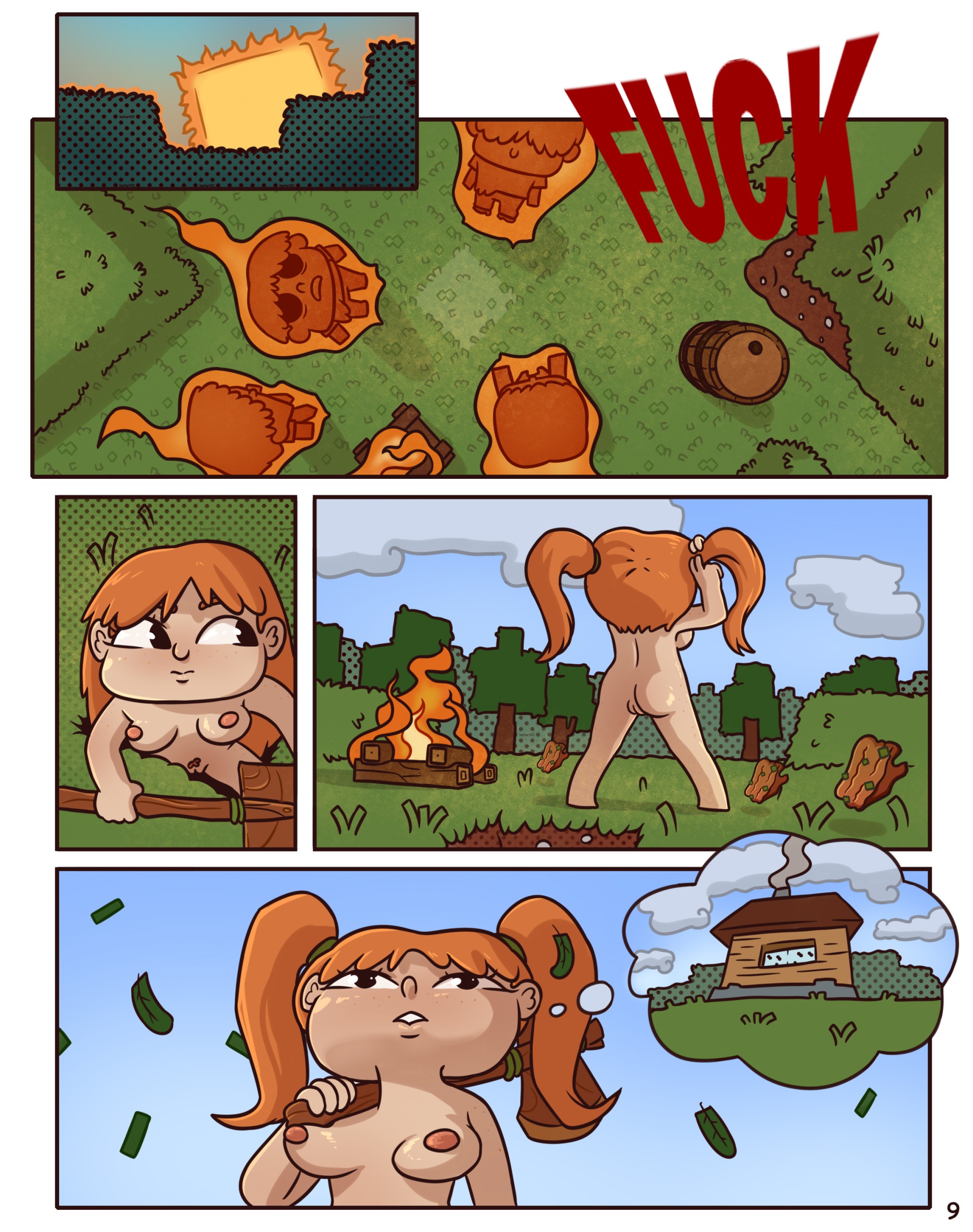 Survivalist porn comic picture 10