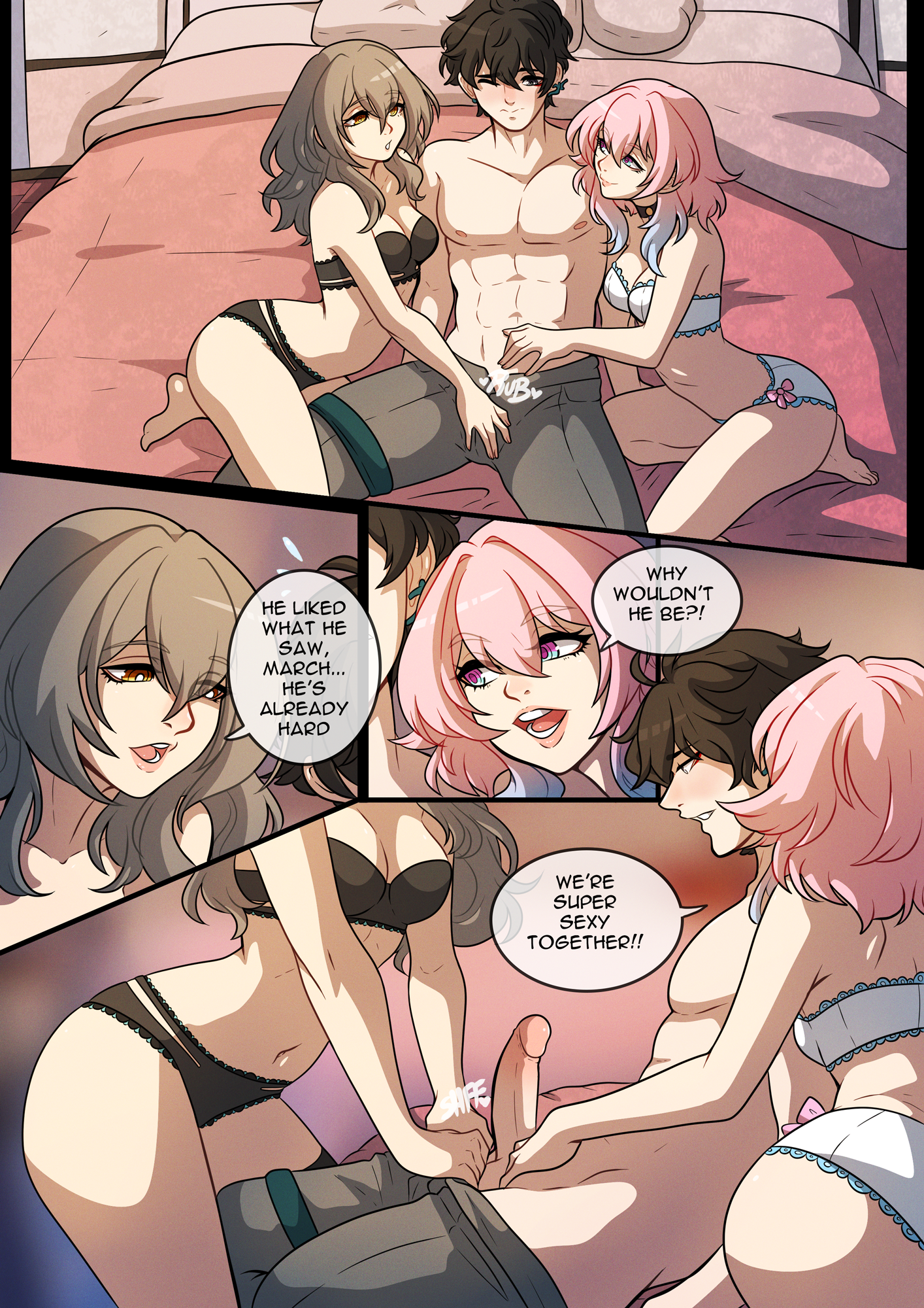 The Nameless Trio porn comic picture 11