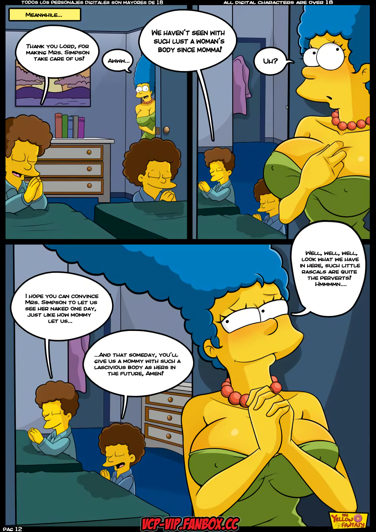 The Yellow Fantasy: Babysitting without Babysitting porn comic picture 13