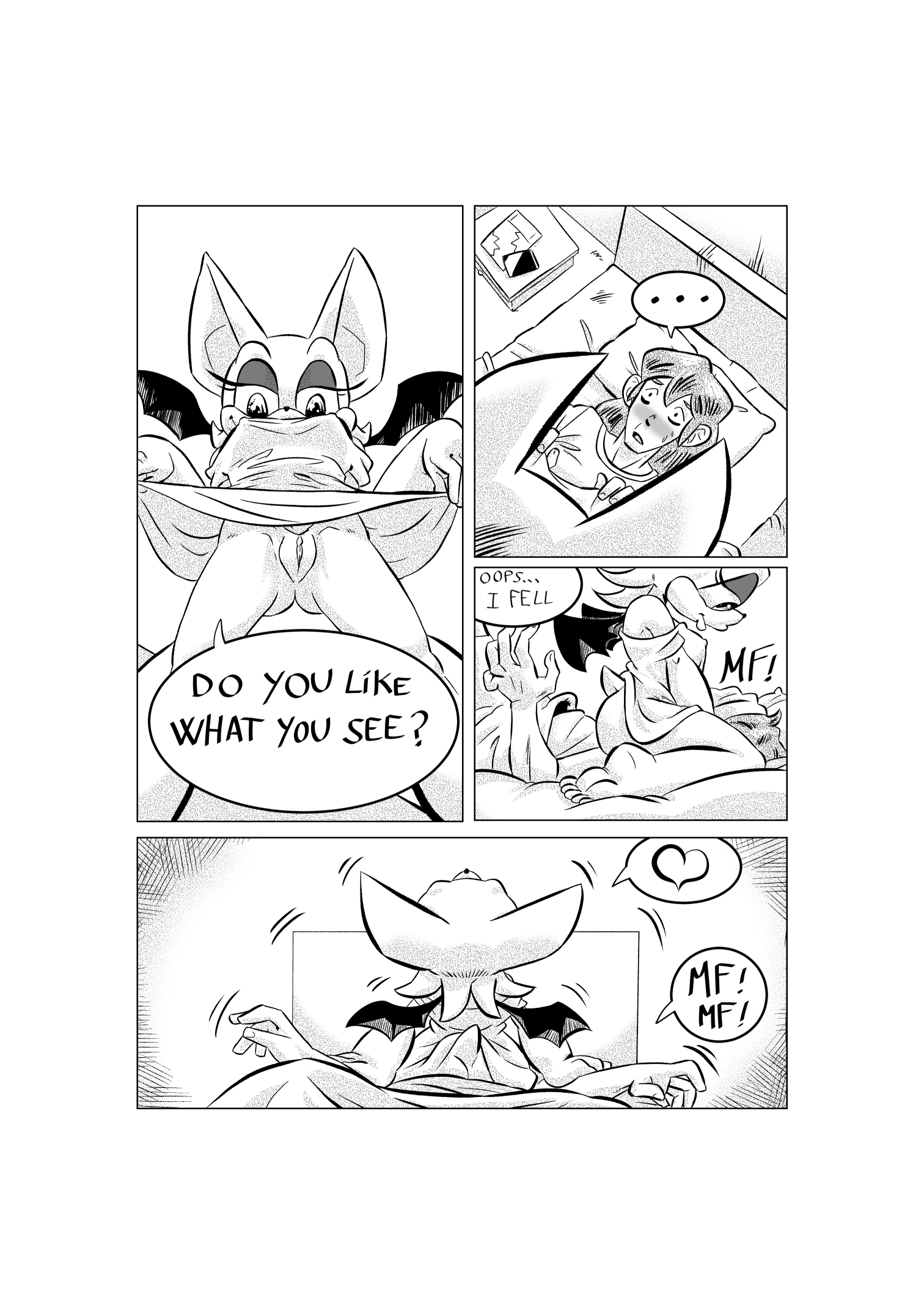 A Bat in Heat porn comic picture 5