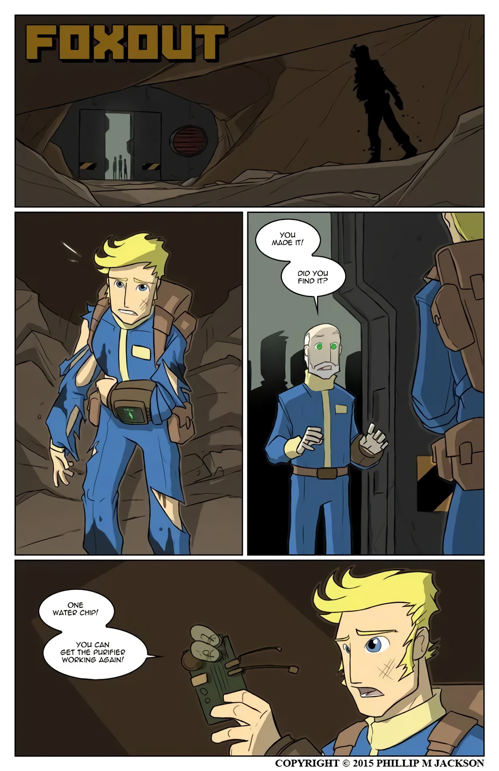 A Fallout Parody porn comic picture 1