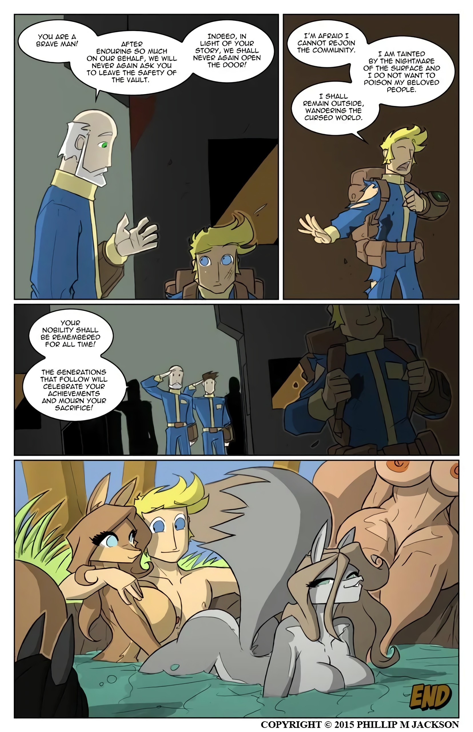 A Fallout Parody porn comic picture 11