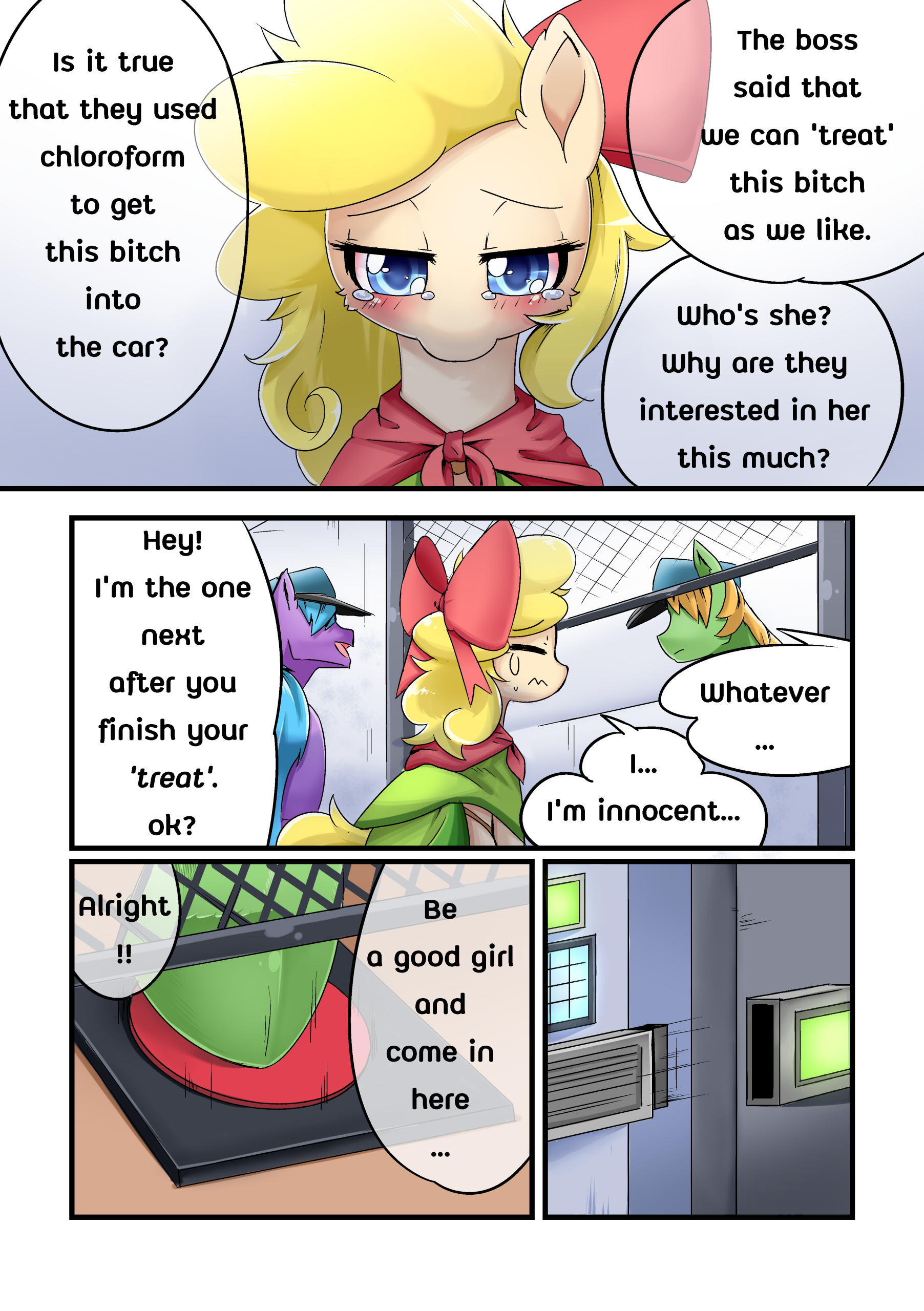 Banned from PonyTown porn comic picture 2