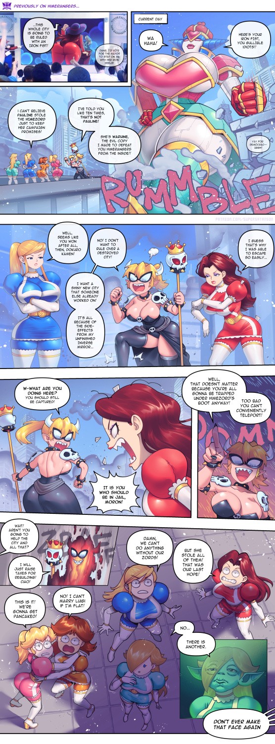 Super Hentai Himeranger! porn comic picture 13