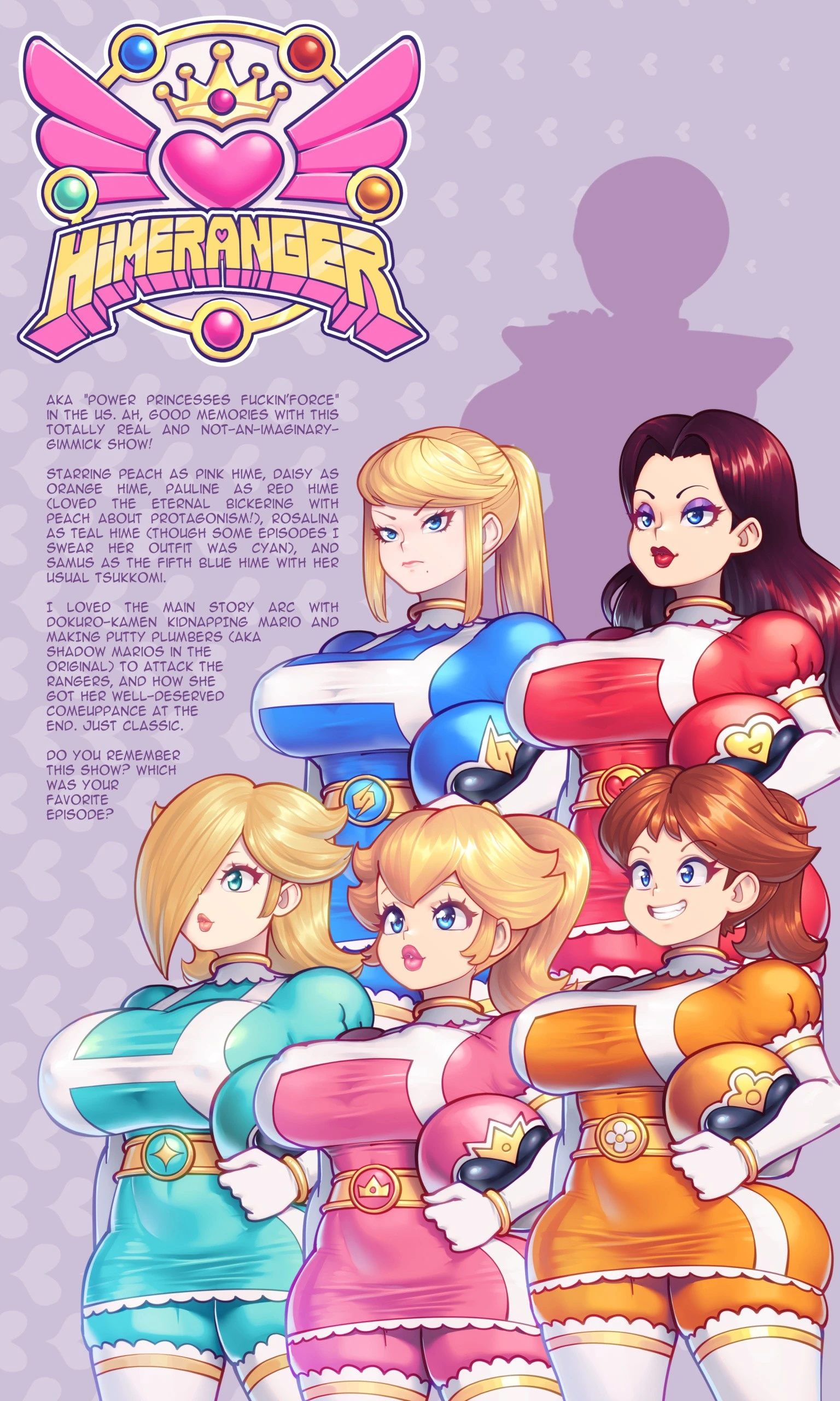 Super Hentai Himeranger! porn comic picture 3