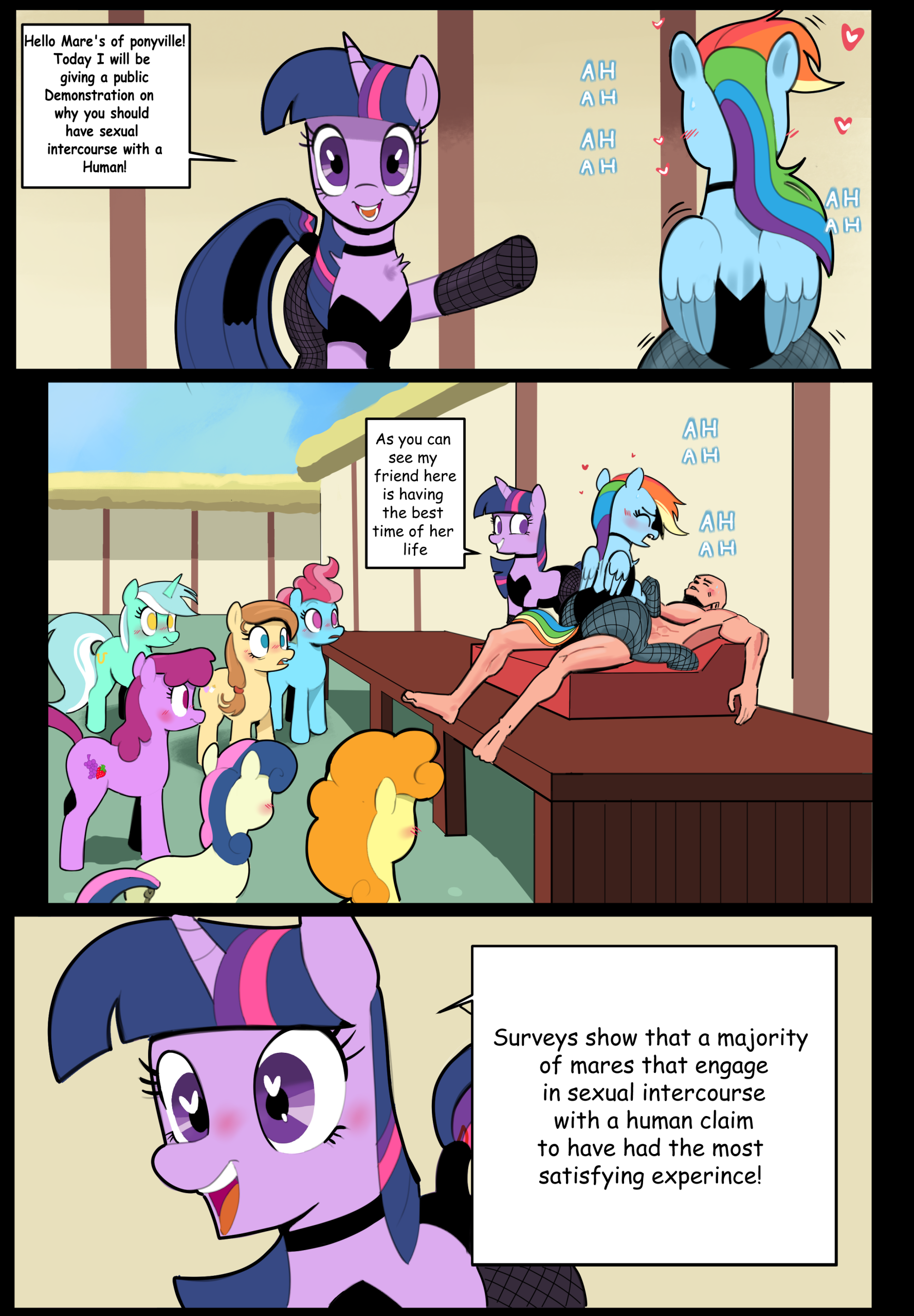 A Brony In Equestria porn comic picture 1