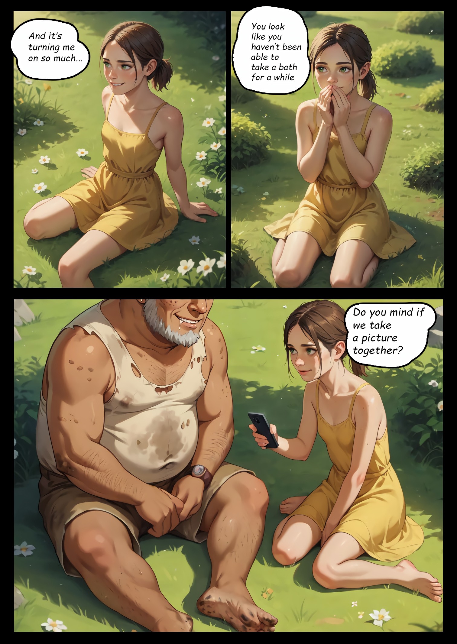 Ellie's Blind Date porn comic picture 11