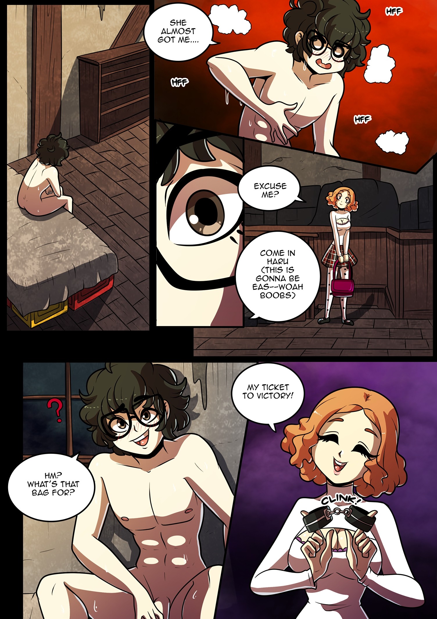 Joker's Test of Endurance porn comic picture 48