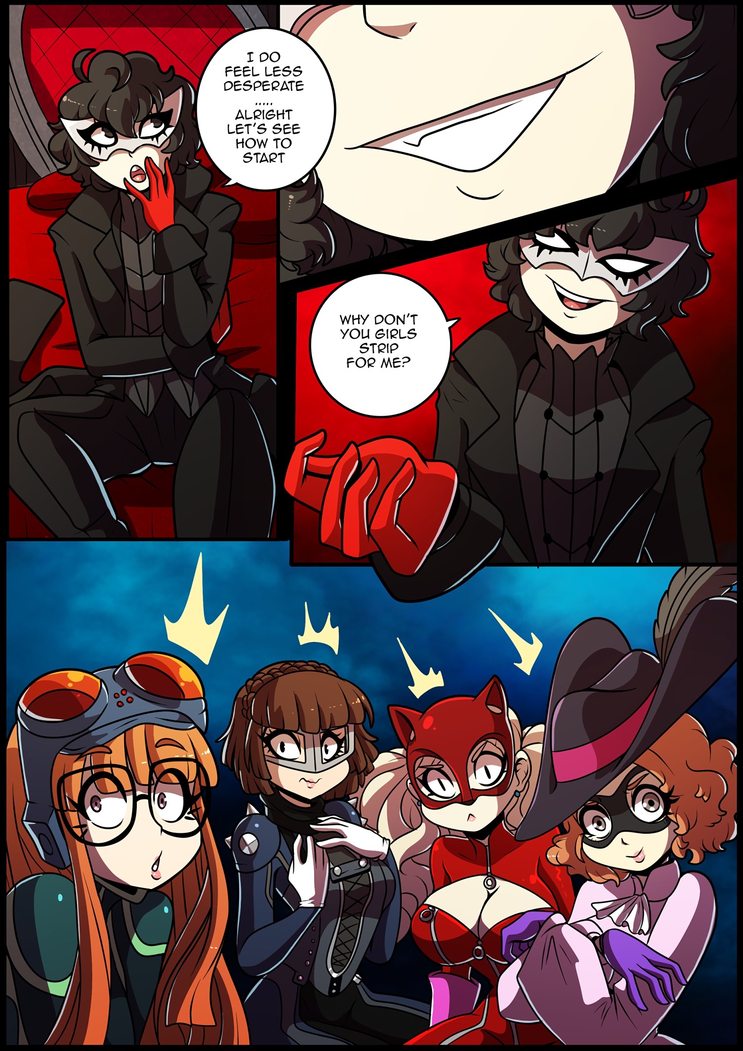 Joker's Test of Endurance porn comic picture 65