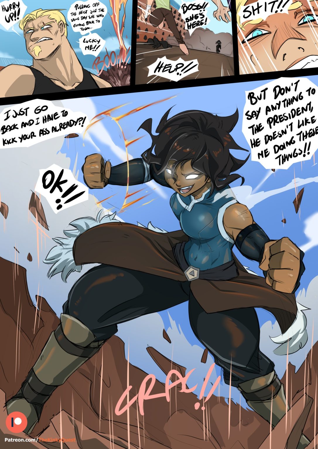 Korra's Return porn comic picture 1