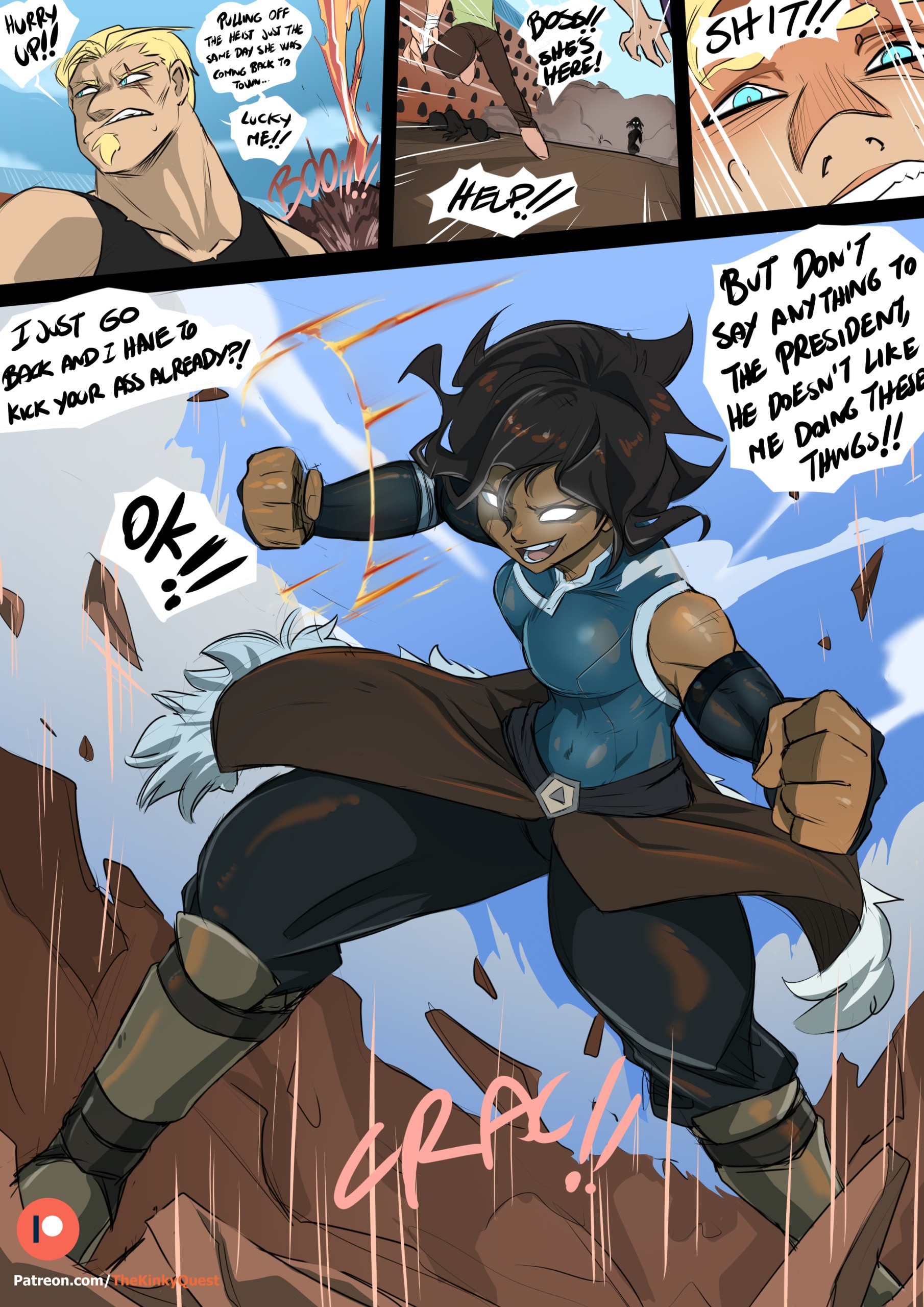 Korra's Return porn comic picture 1