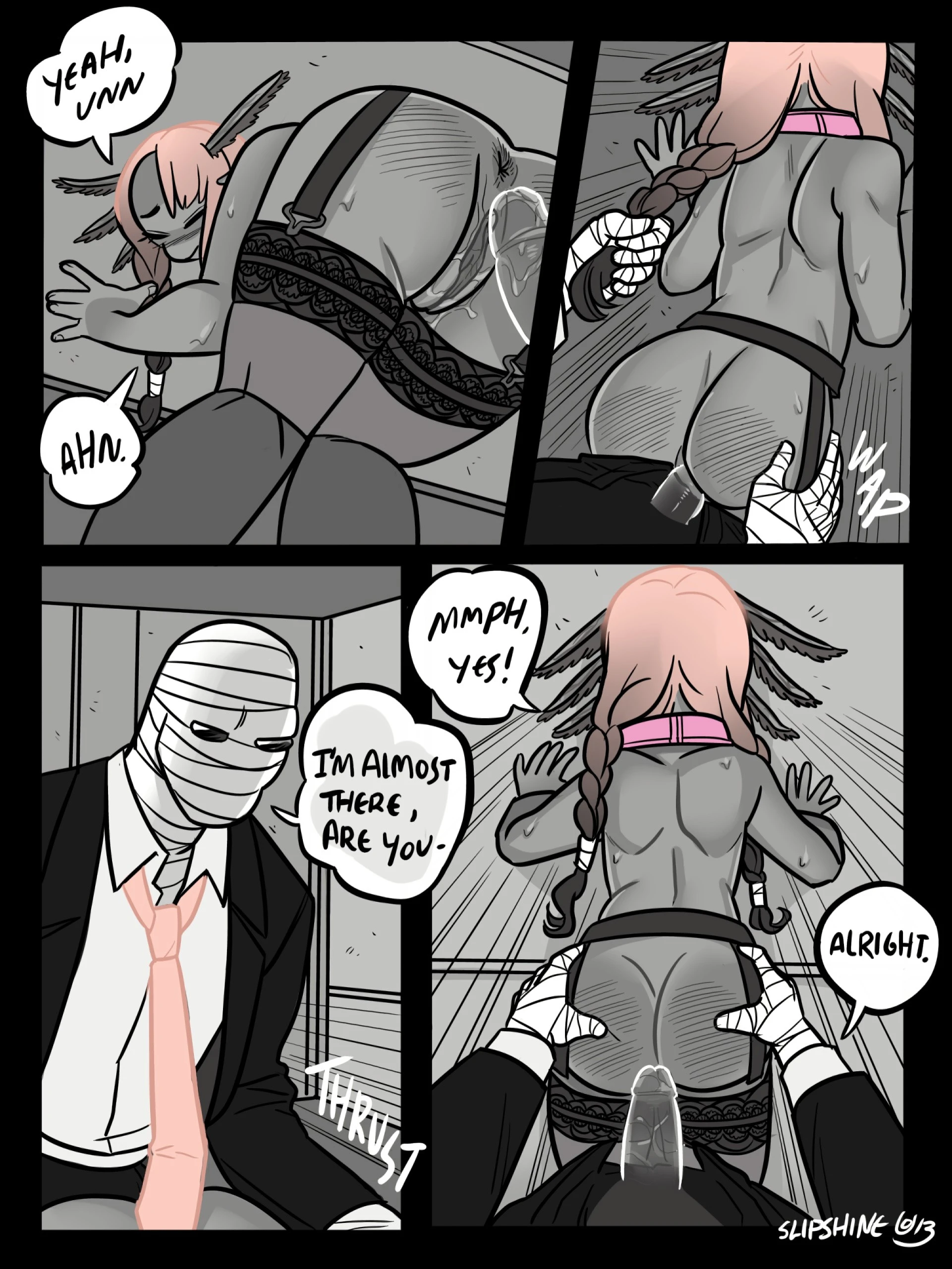 Mr Invisible Mystery Solvers porn comic picture 104
