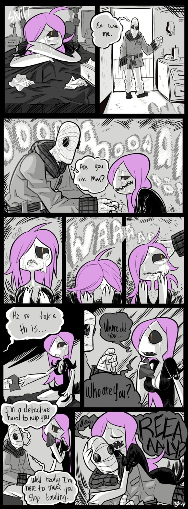 Mr Invisible Mystery Solvers porn comic picture 2
