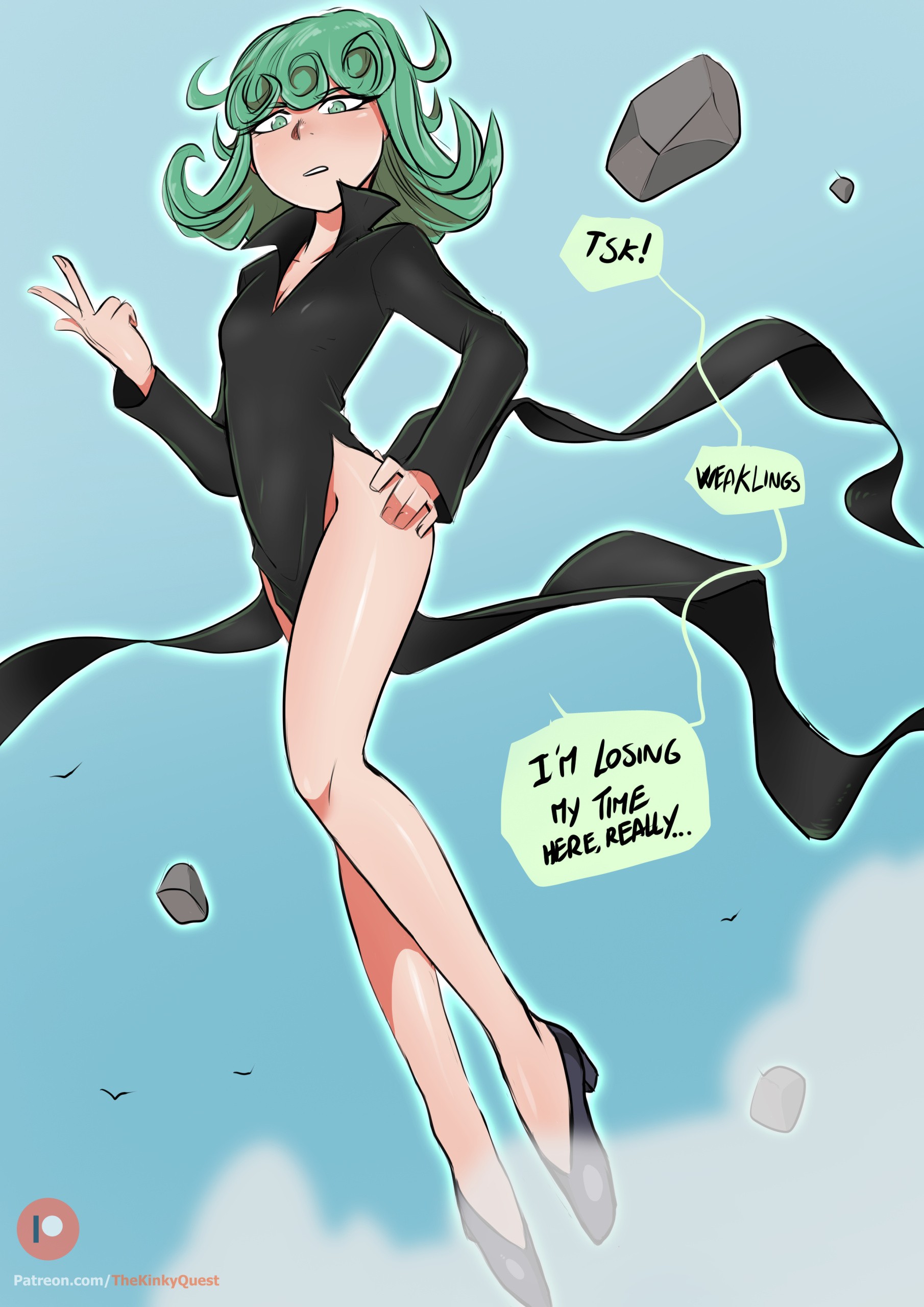 Tatsumaki porn comic picture 3