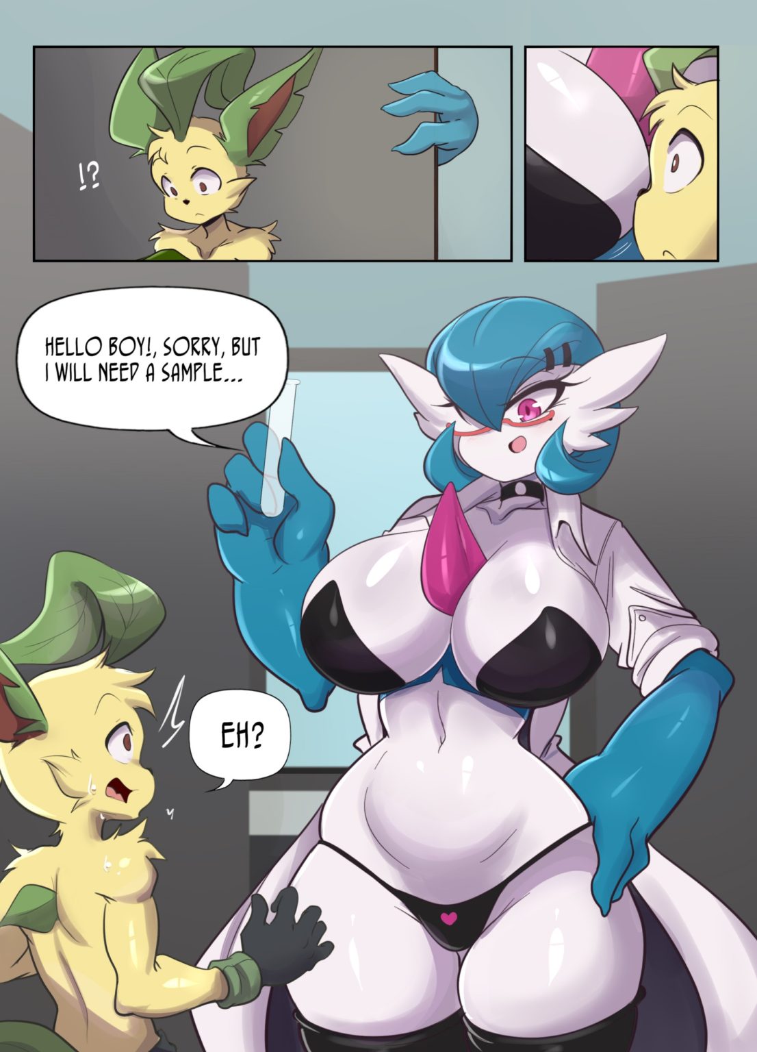 Dr.Voir x Kaito porn comic picture 1