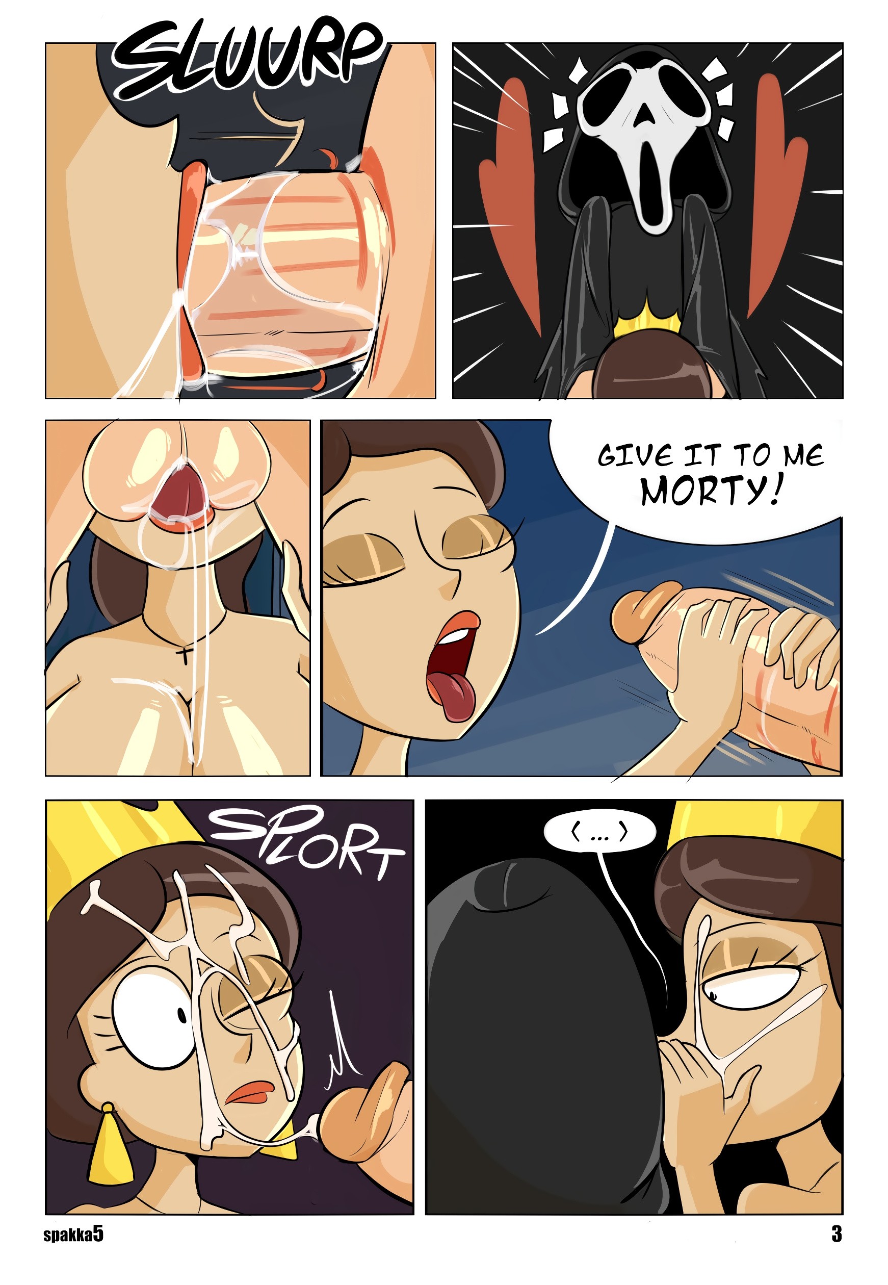 Halloween Special - Spakka porn comic picture 4