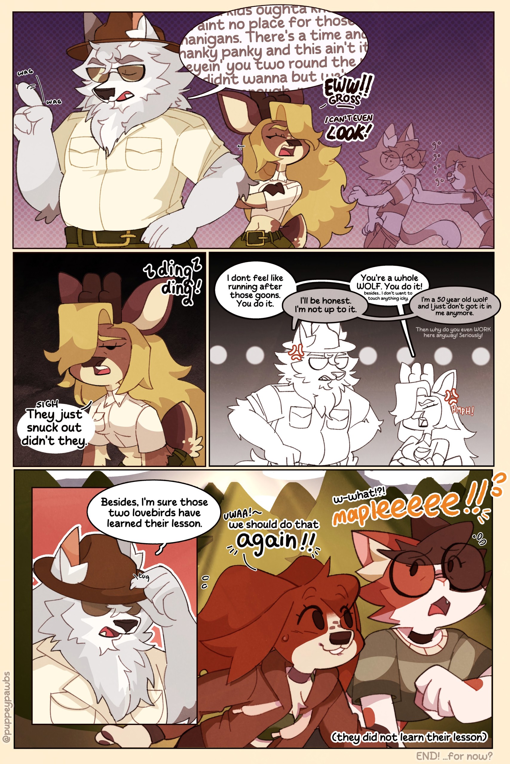 Maple and Syrup in Pent-Up Pit Stop porn comic picture 7