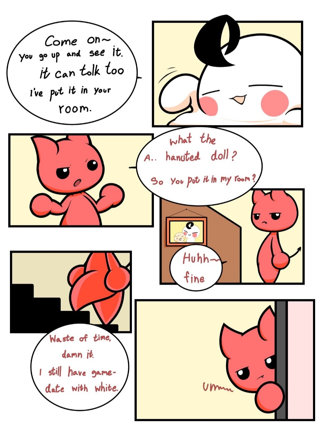 Plushie porn comic picture 3