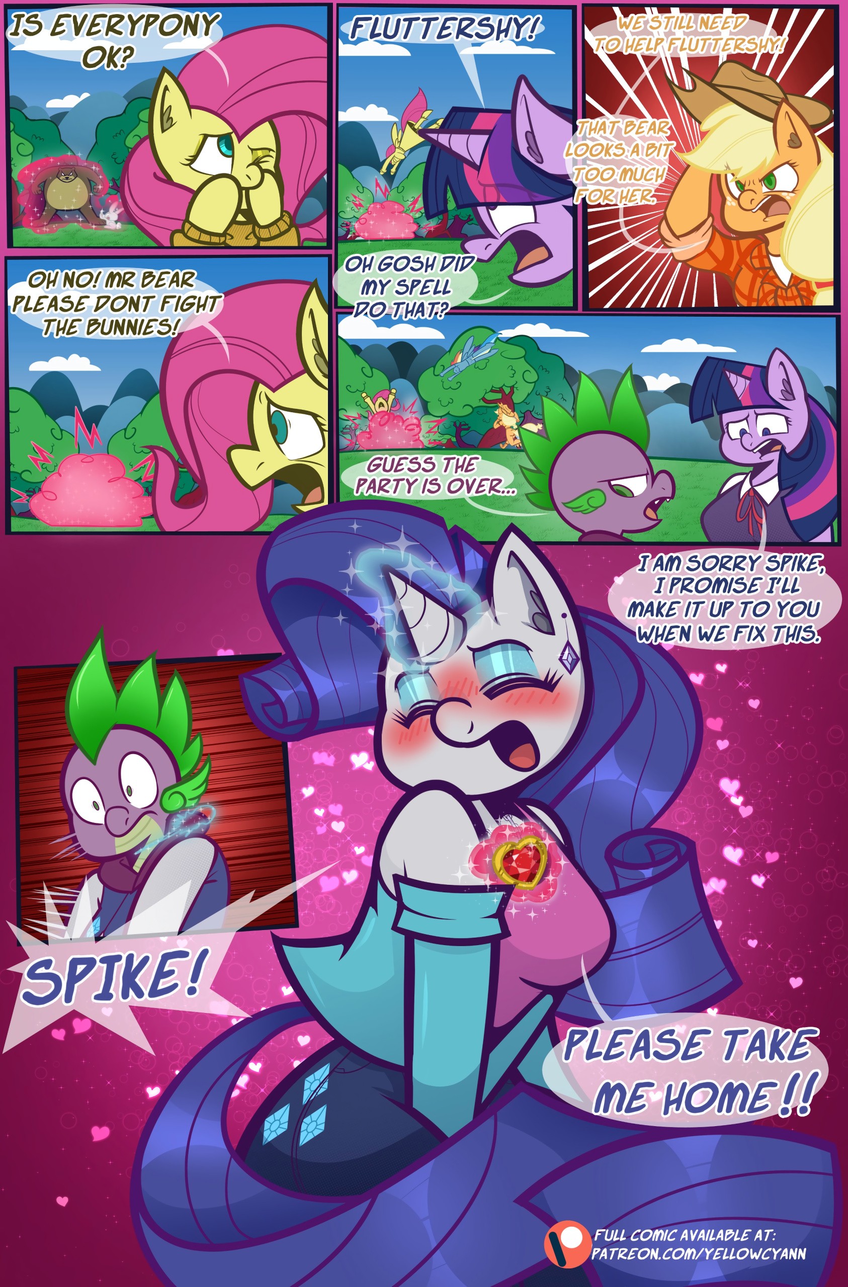 Rarity's Gift porn comic picture 4