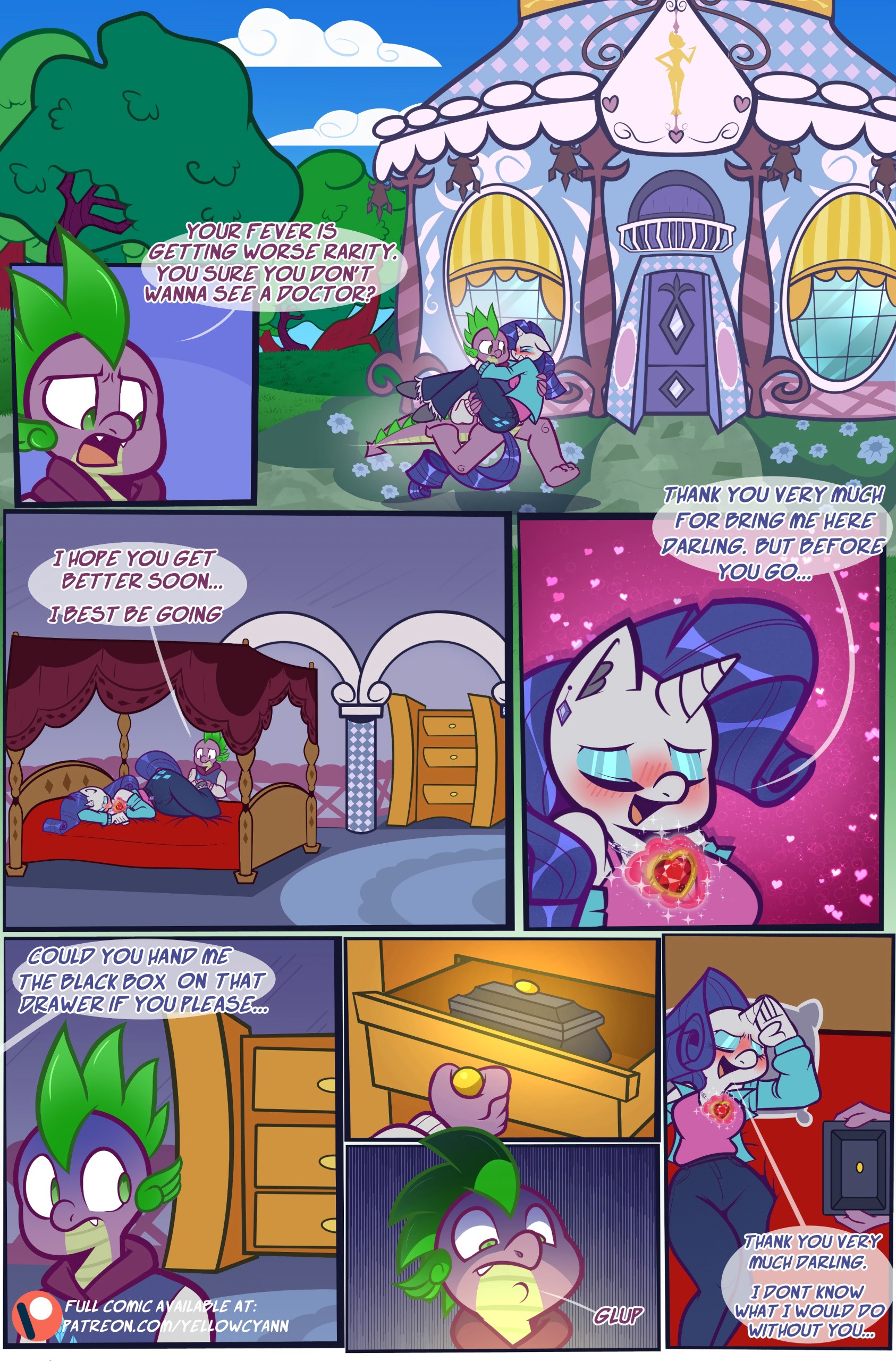 Rarity's Gift porn comic picture 5