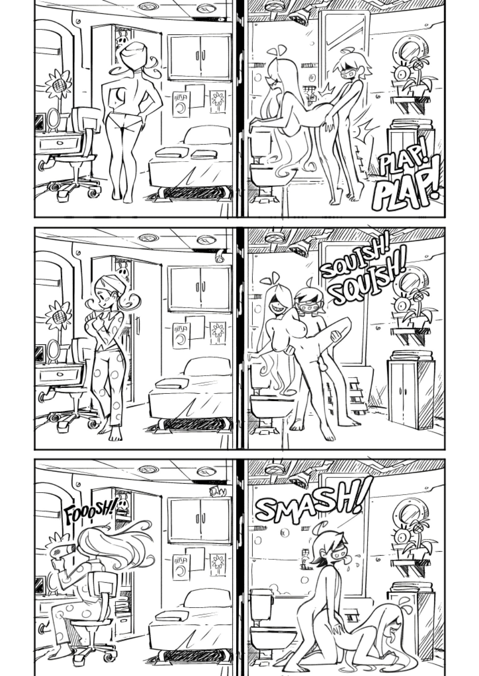 Skarpworld 14: Bubble House porn comic picture 25