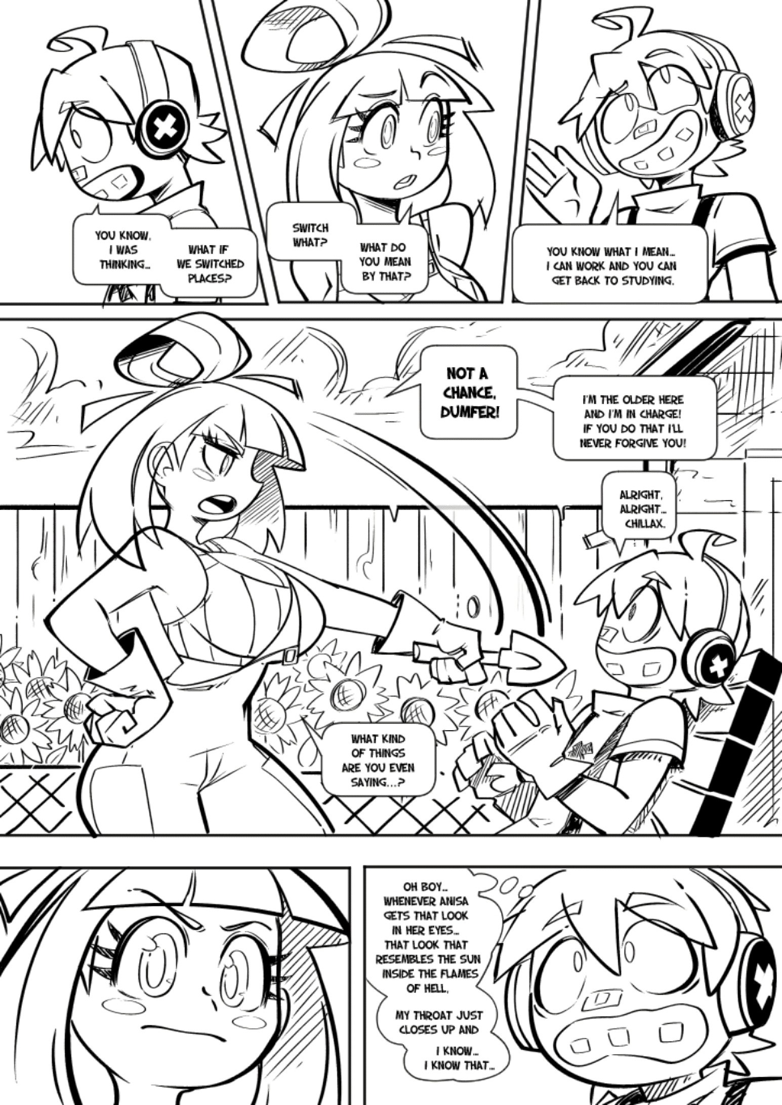 Skarpworld 14: Bubble House porn comic picture 7