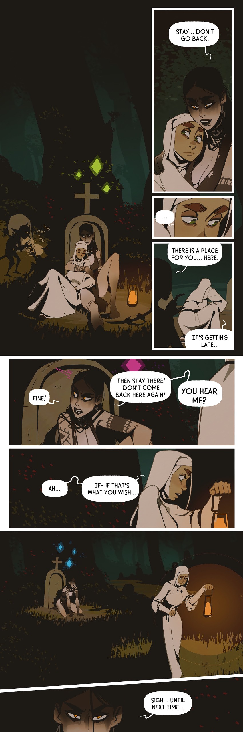 The Witch and the Nun porn comic picture 4