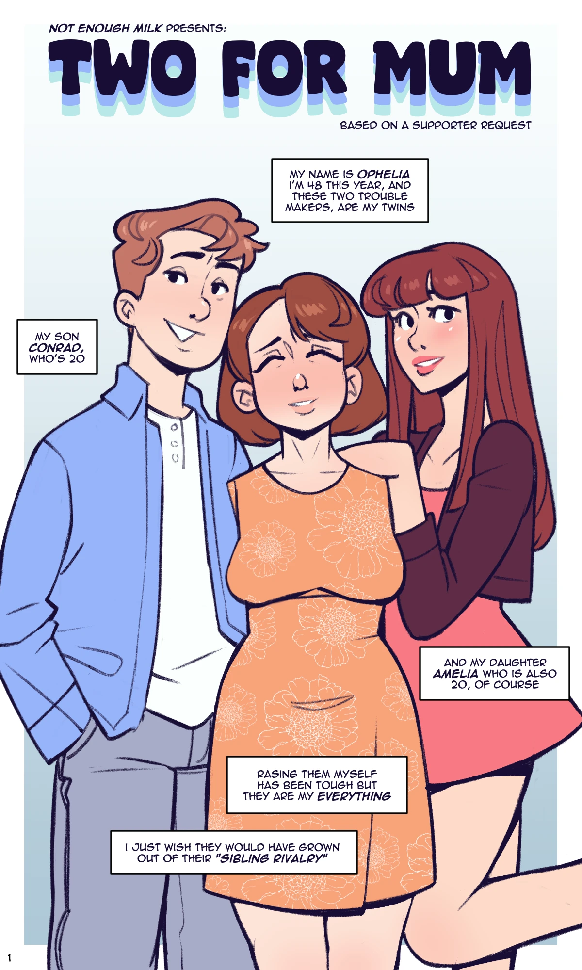 Two For Mum porn comic picture 1