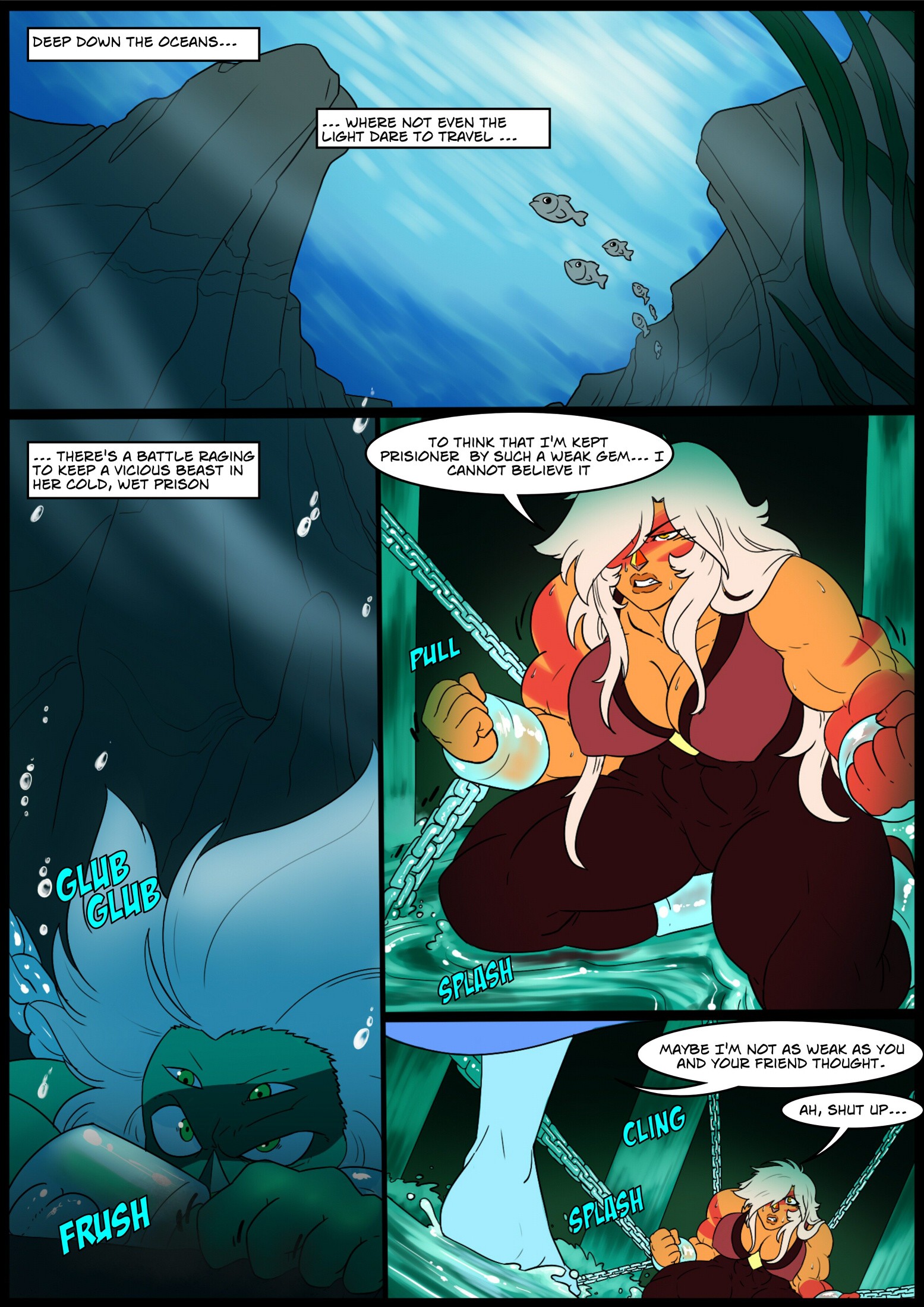 Waterfall porn comic picture 2