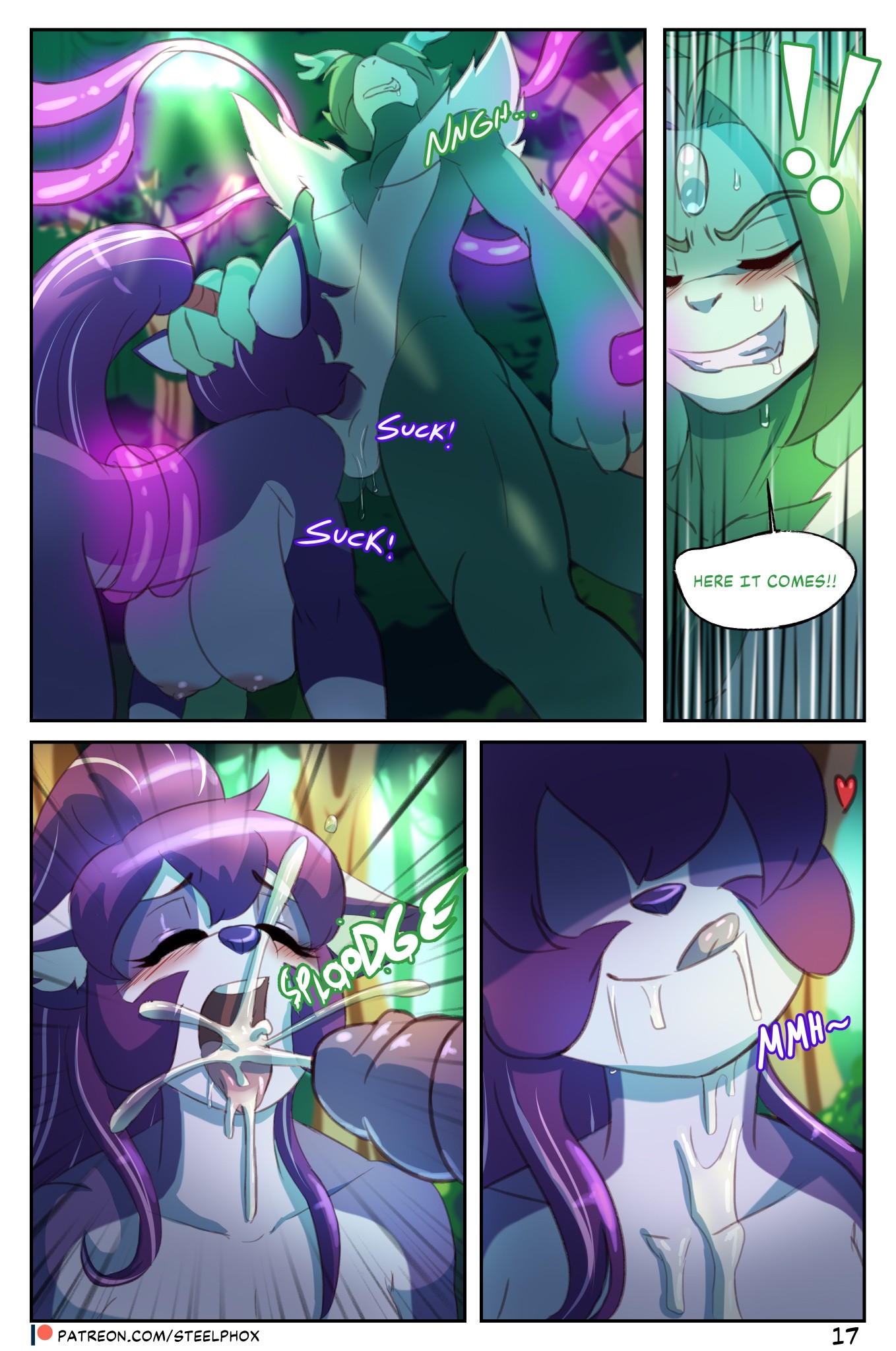 A Strange Encounter porn comic picture 18