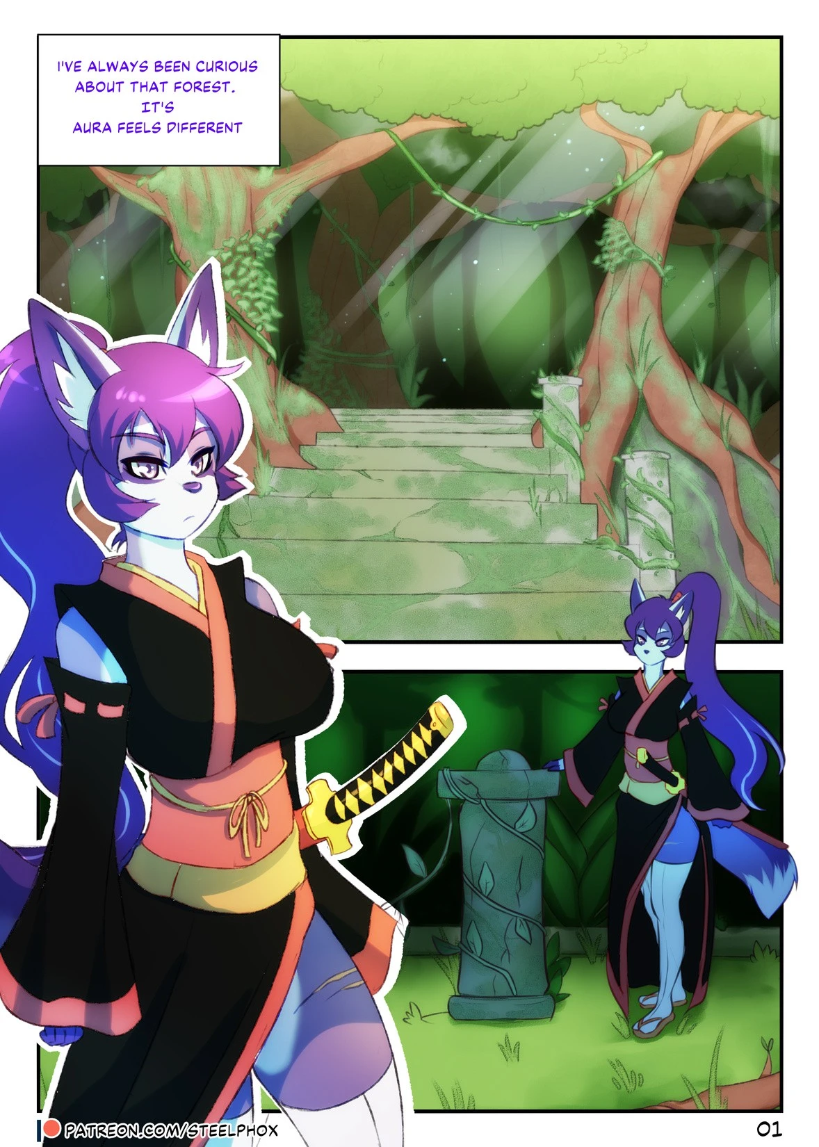 A Strange Encounter porn comic picture 2