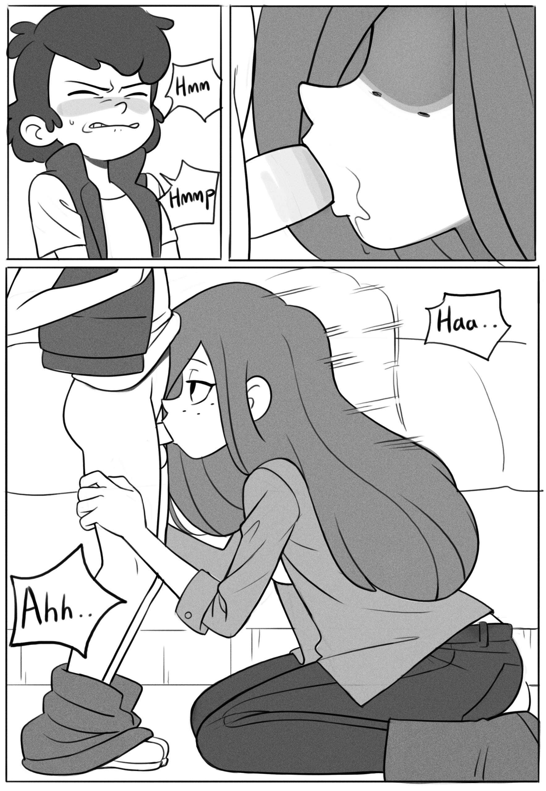 Dipper x Wendy porn comic picture 1