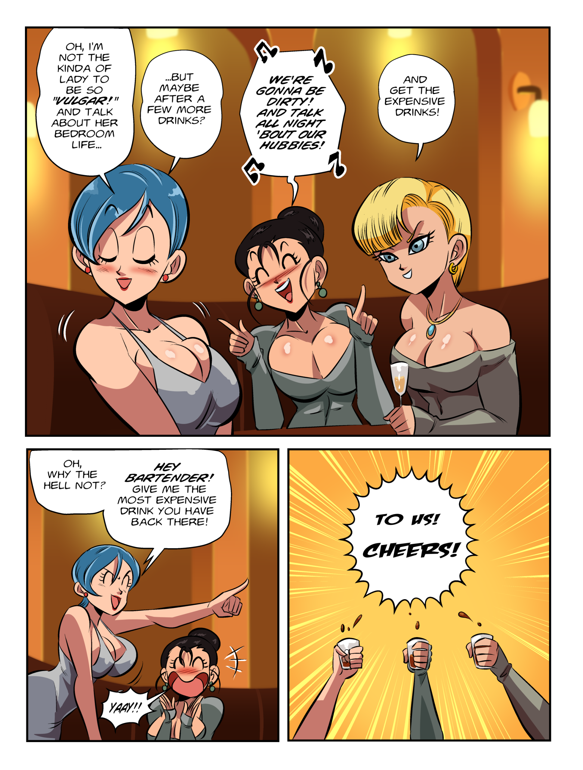 Girls Night Out - FunsexyDB porn comic picture 8