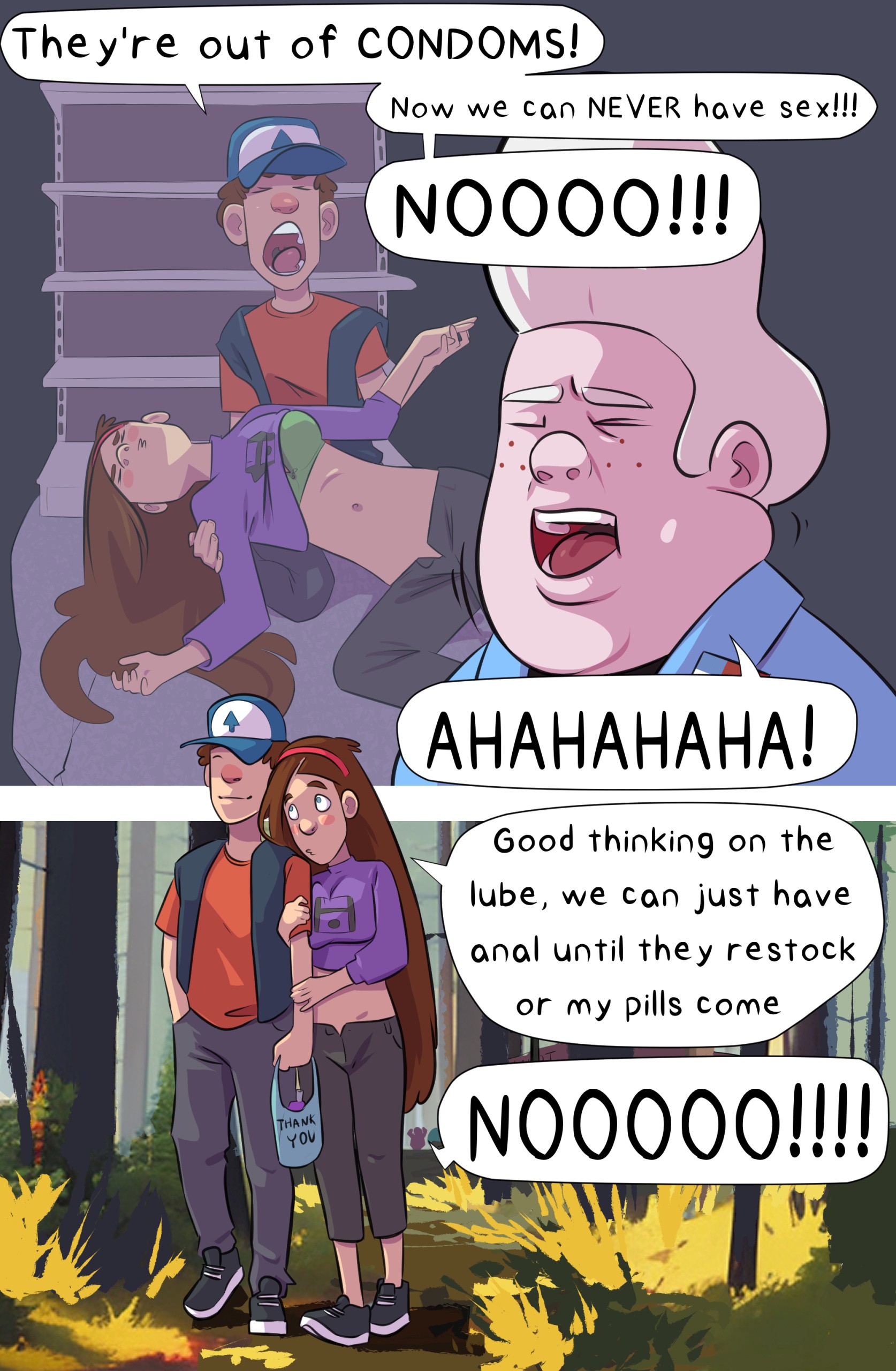 Gravity Falls Porn Parody 3 porn comic picture 5